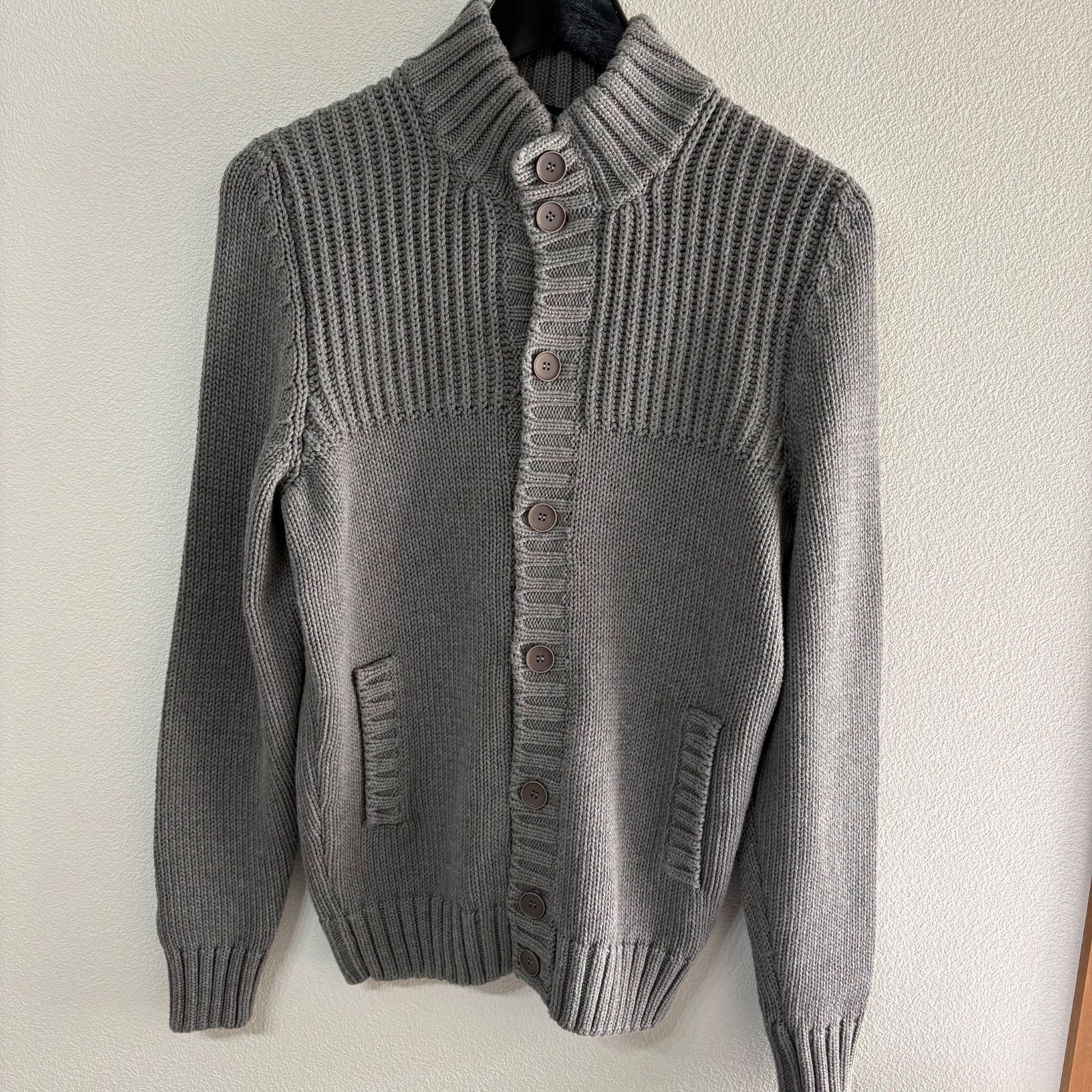 美品 ZANONE CHIOTO ザノーネ キョート スタンドカラー ニット 