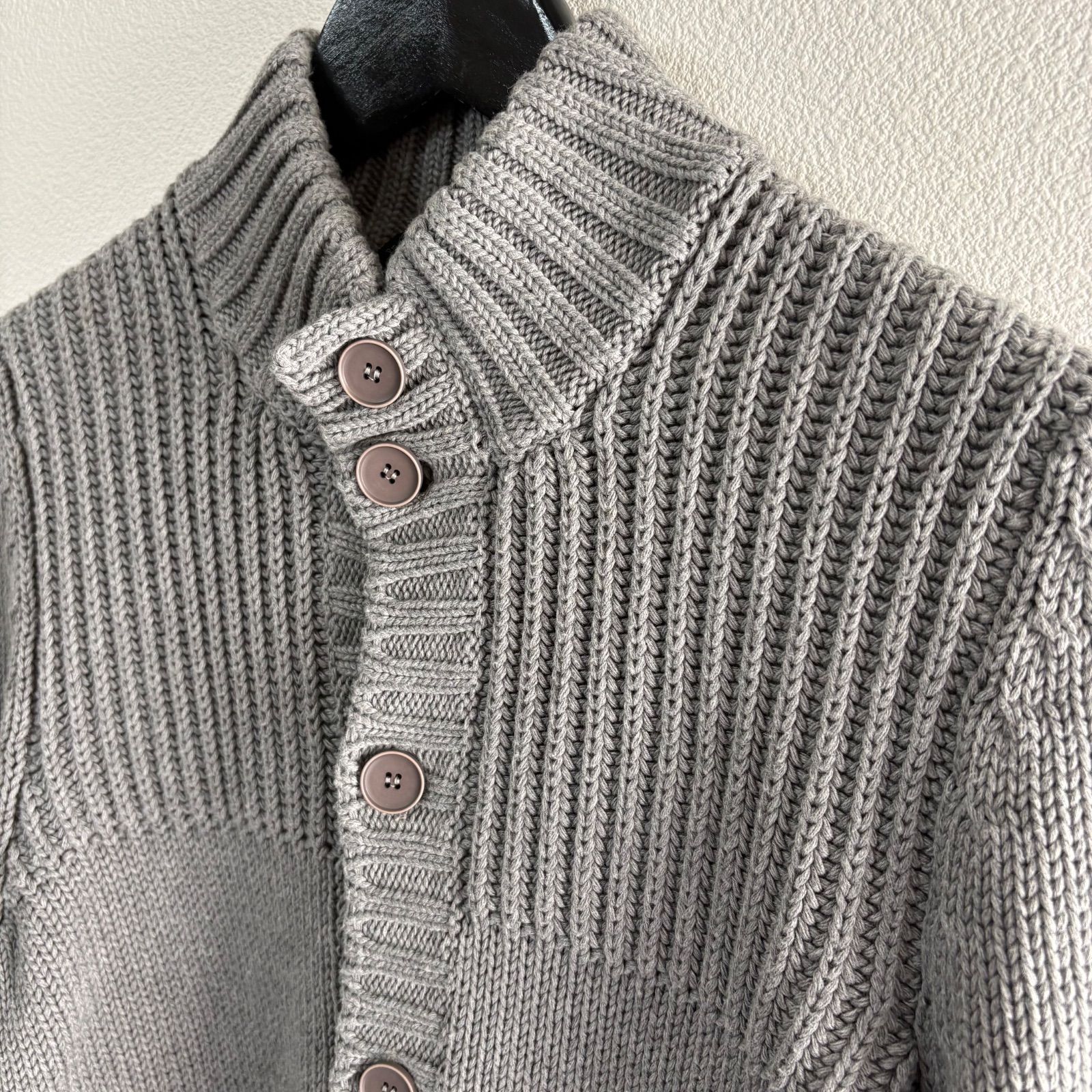 美品 ZANONE CHIOTO ザノーネ キョート スタンドカラー ニット 