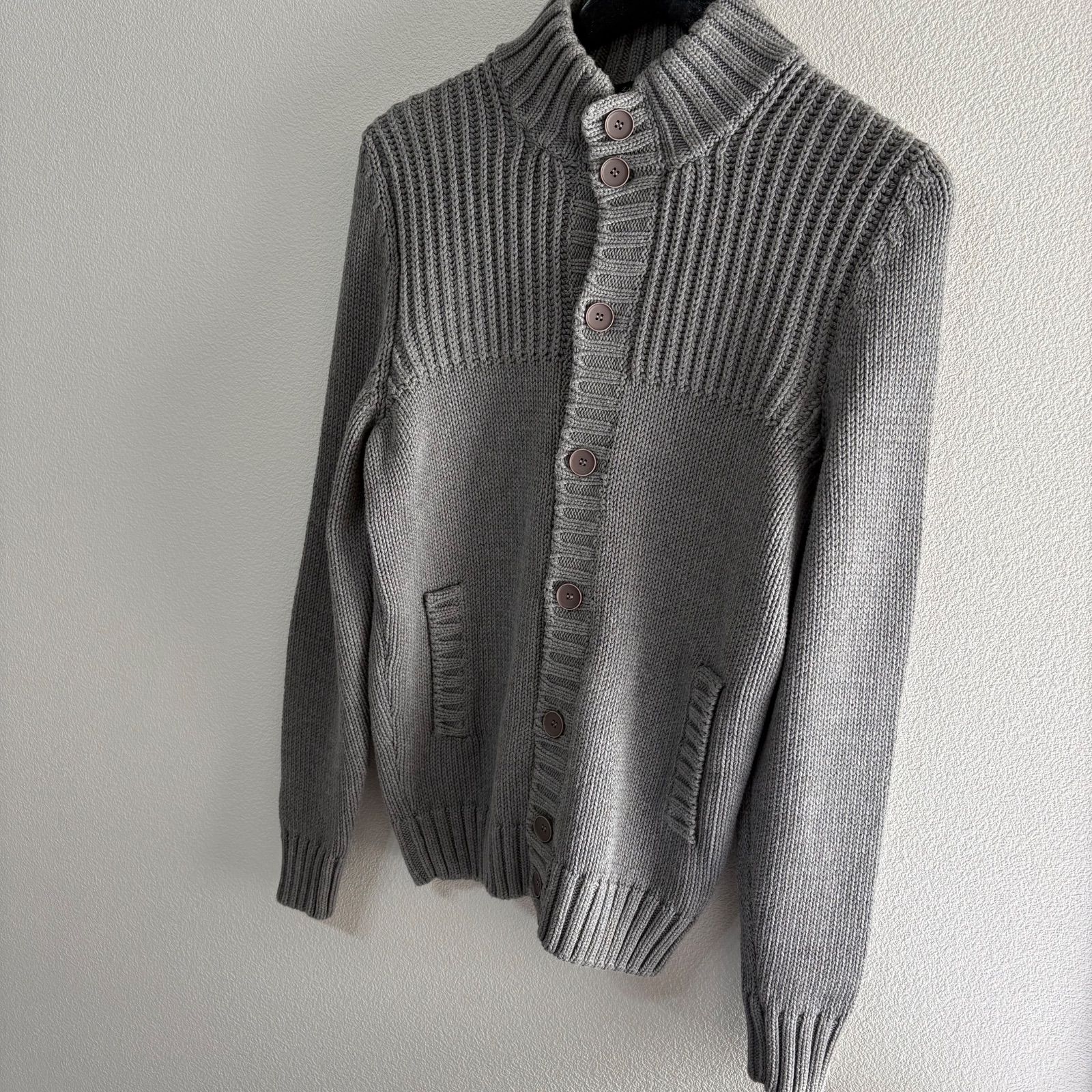美品 ZANONE CHIOTO ザノーネ キョート スタンドカラー ニット 