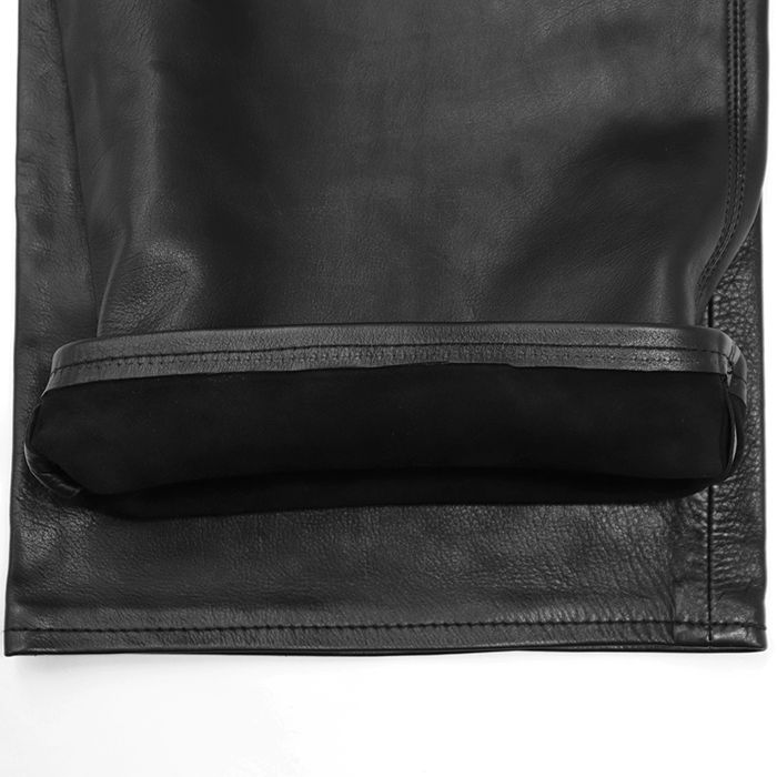 美品】CHROME HEARTS クロムハーツ レザーパンツ サイズ 30 メンズ