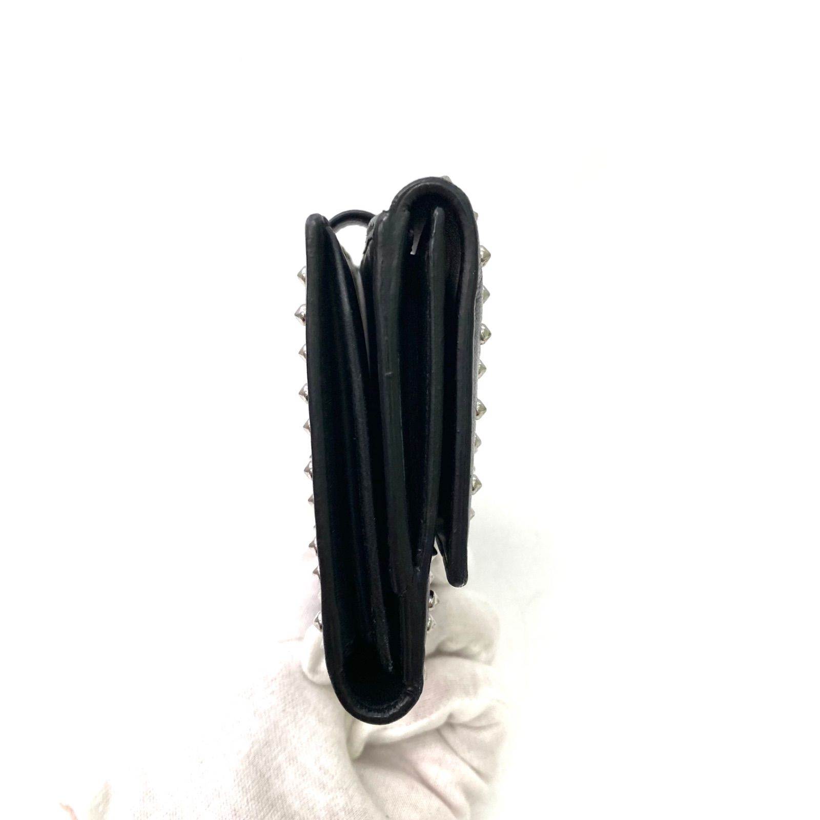 Alexander Mc Queen】アレキサンダーマックイーン 長財布 ブラック