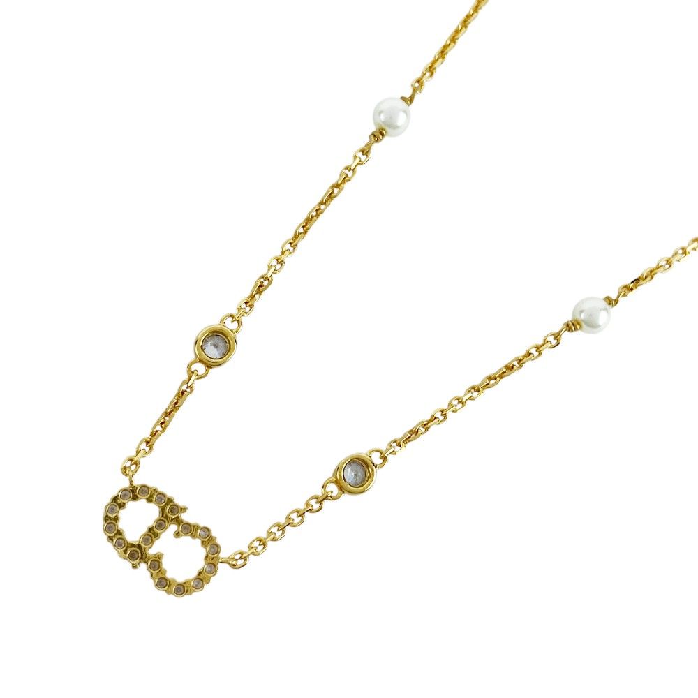 ディオール □新同□ CLAIR D LUNE ネックレス アクセサリー ゴールド