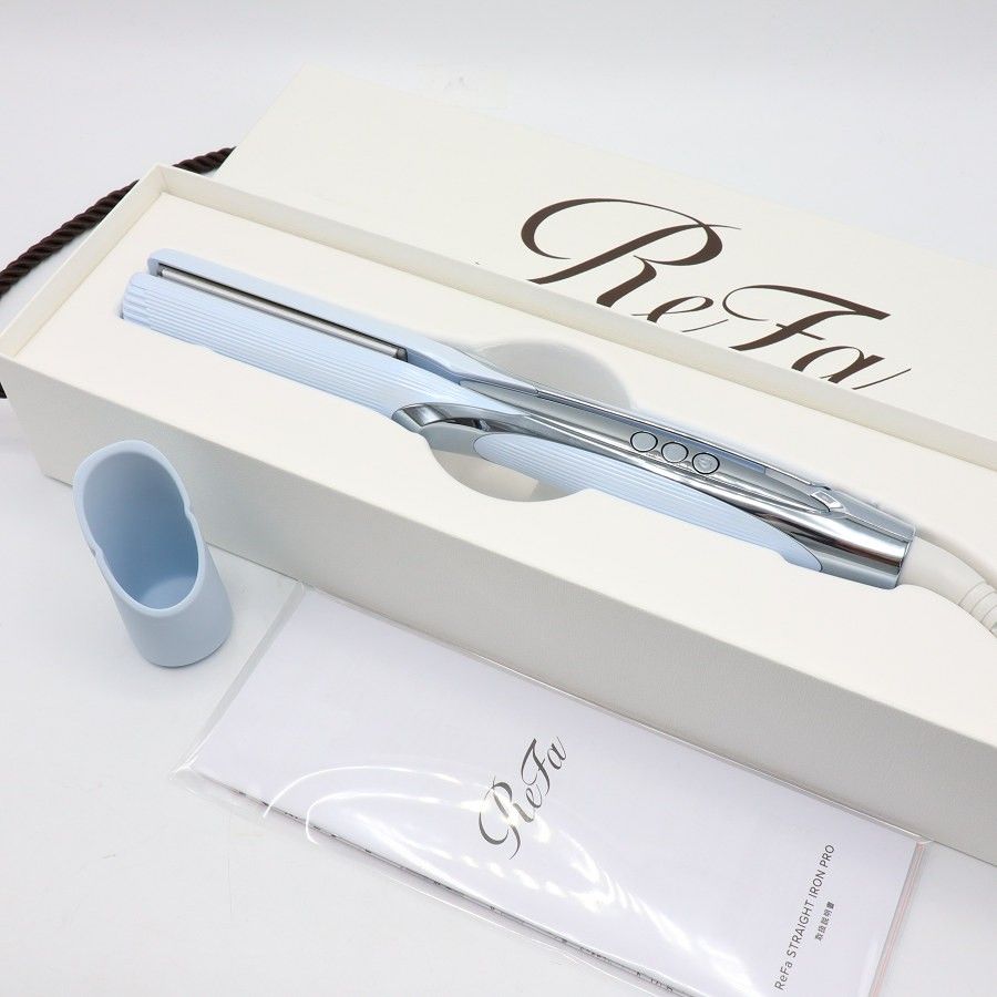 美品】MTG ReFa STRAIGHT IRON PRO RE-AT-02A ホワイト リファ 