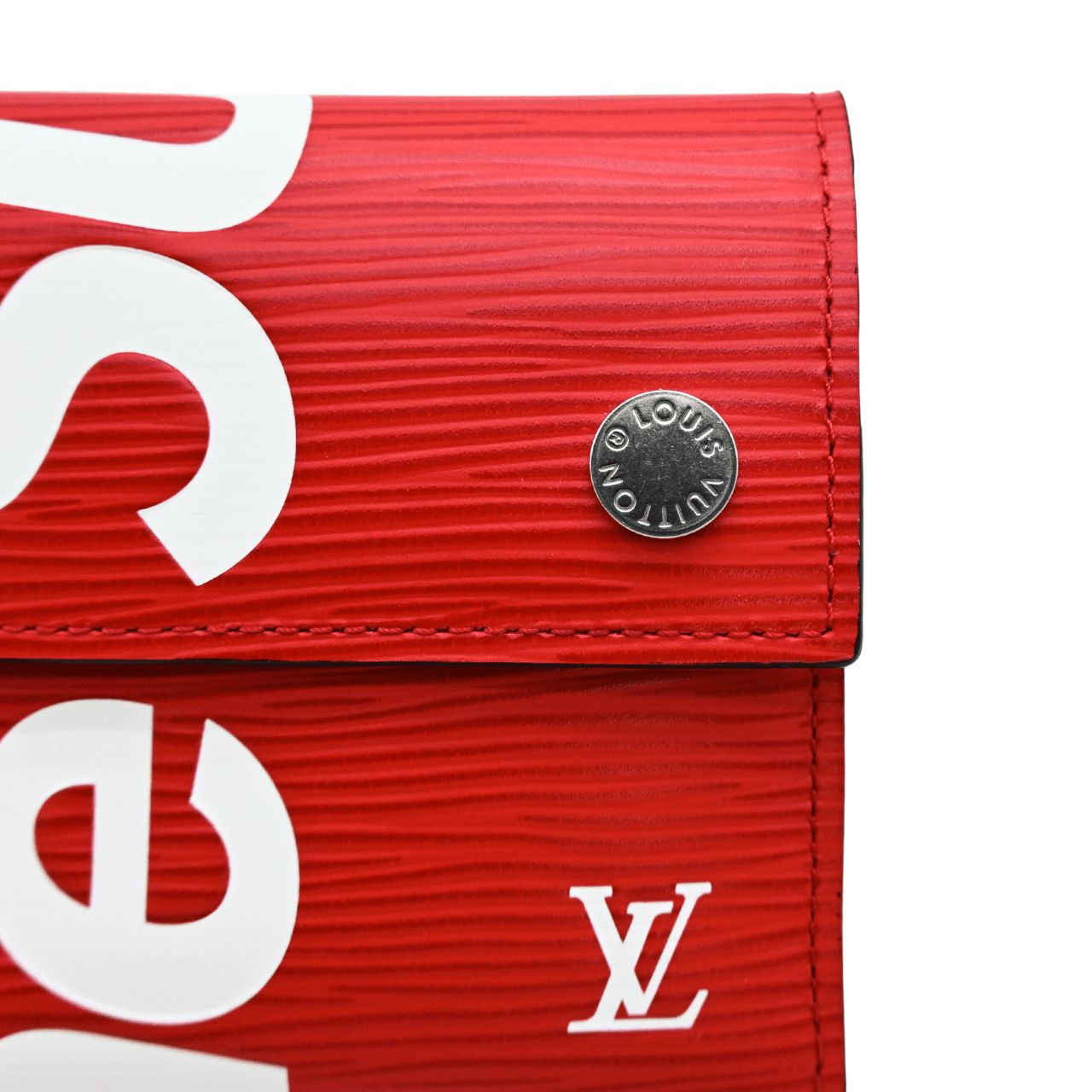 LOUIS VUITTON ルイヴィトン エピ Supremeコラボ コンパクトウォレット 