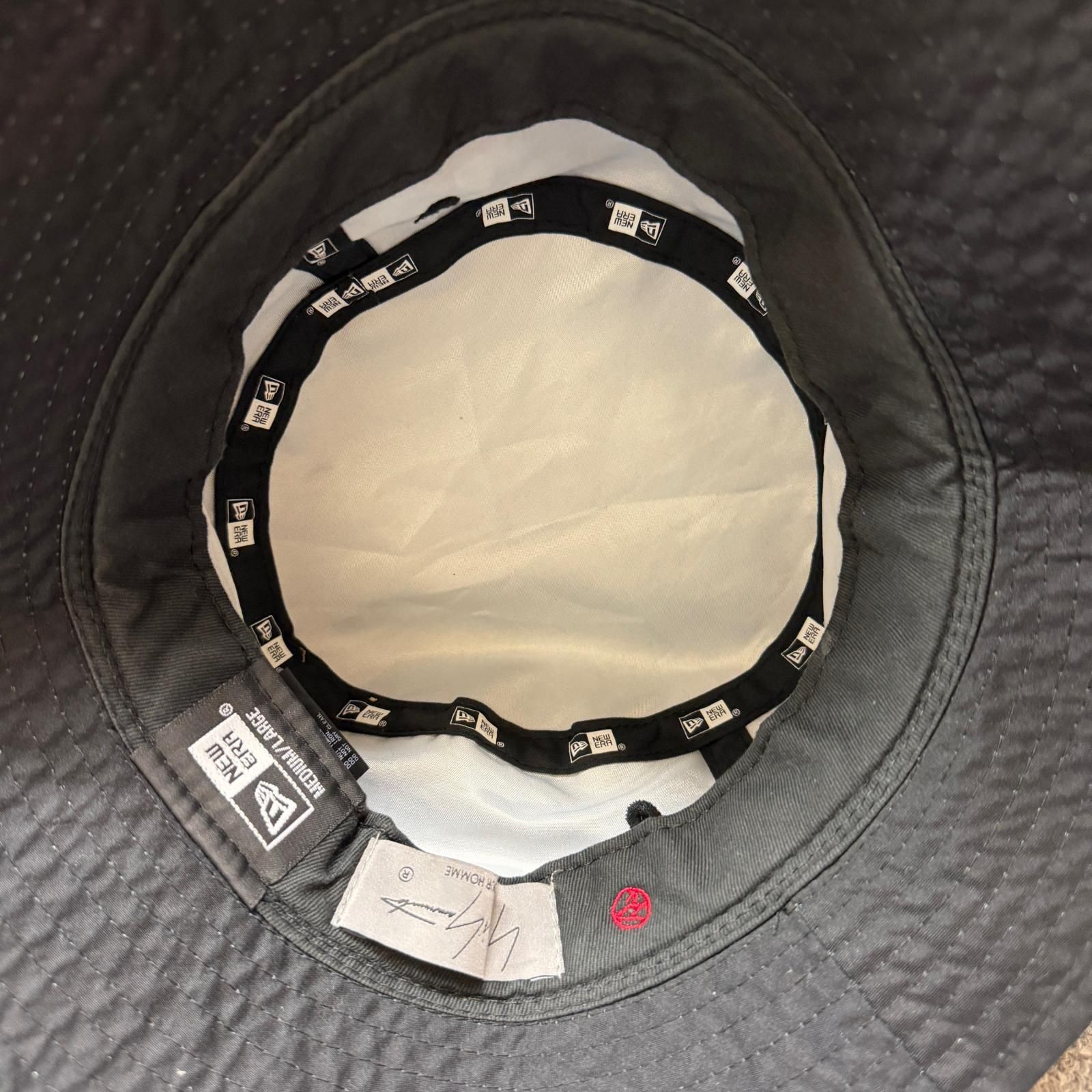 参考上代16500円 Yohji Yamamoto POUR HOMME × NEW ERA BUCKET01 YY