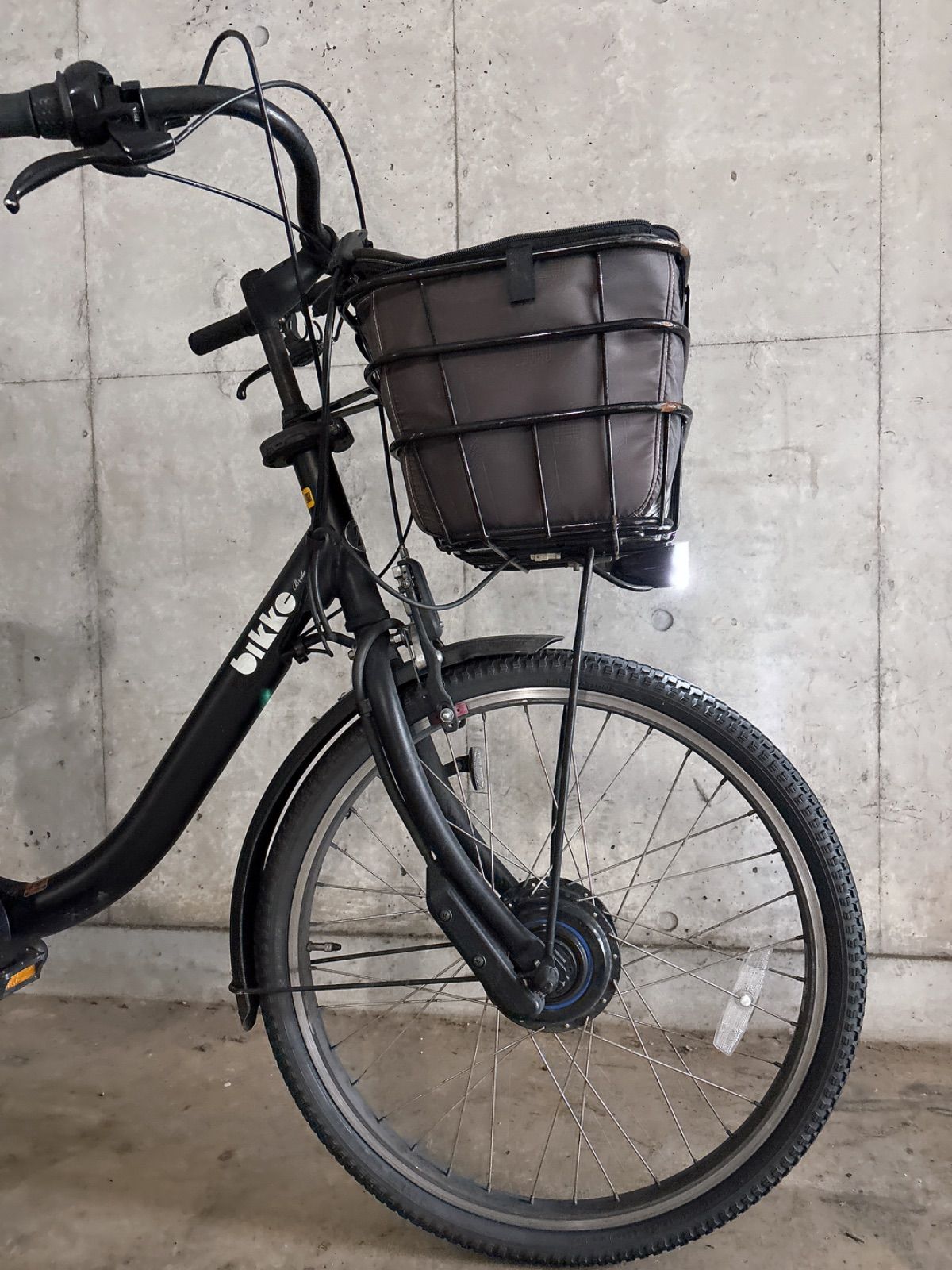 美品・限定カラー】bikke MOB dd マットブラック 子乗せ電動自転車 