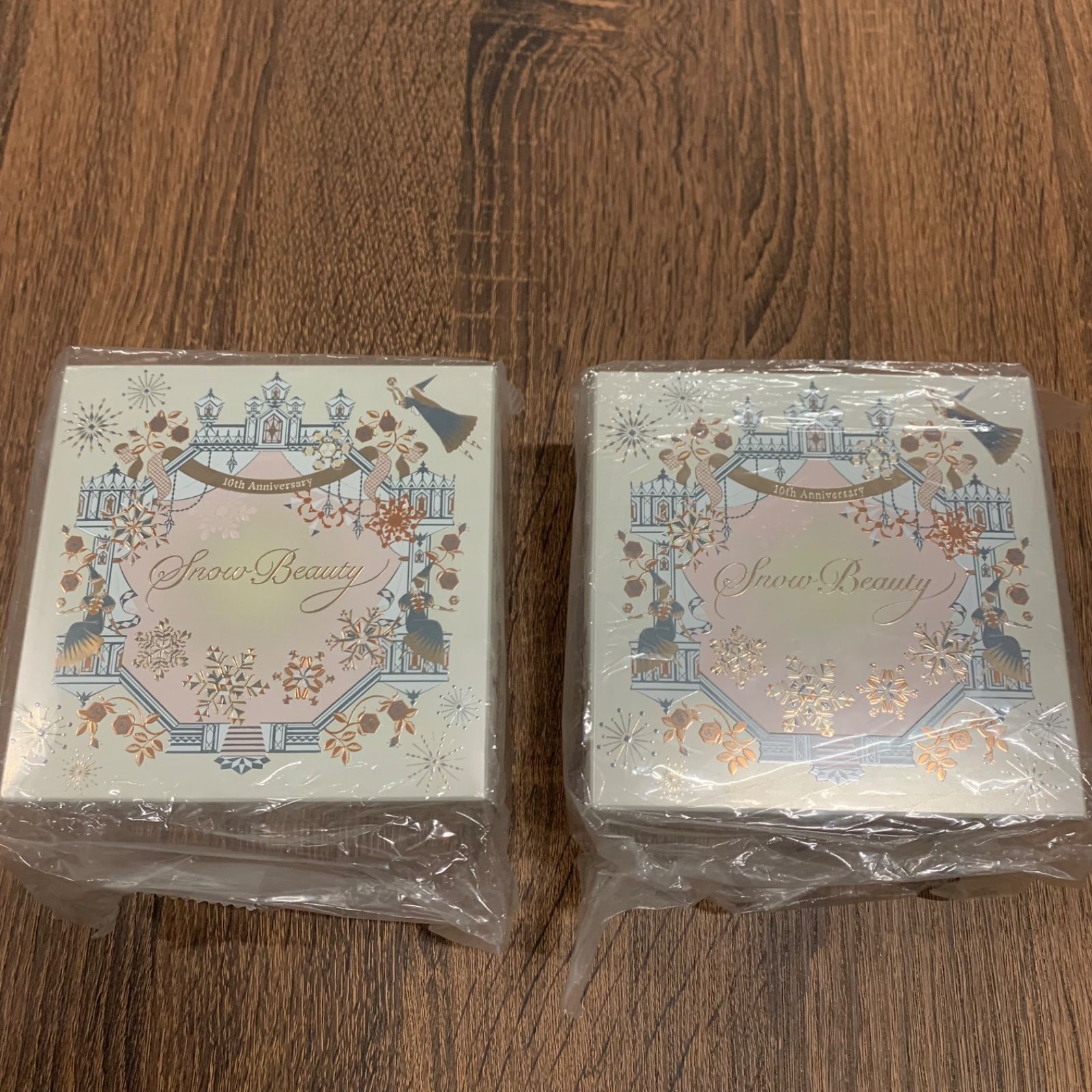 스노우 뷰티 (Snow Beauty) 브라이트닝 스킨 케어 파우더 2개 세트, 페이스 파우더, [의약외품] 플로럴 아로마 프래그런스 본체 25g