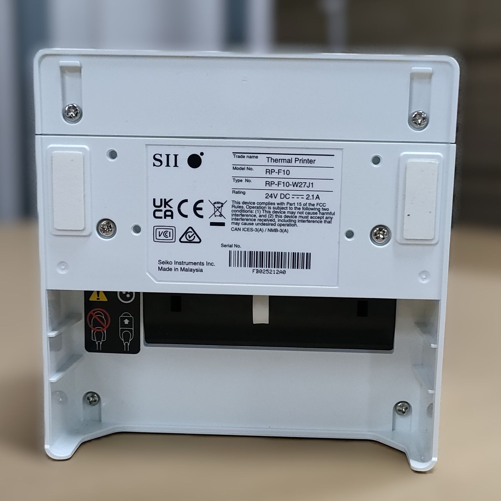美品】SII RP-F10 サーマルプリンター＋ドロワー - メルカリ