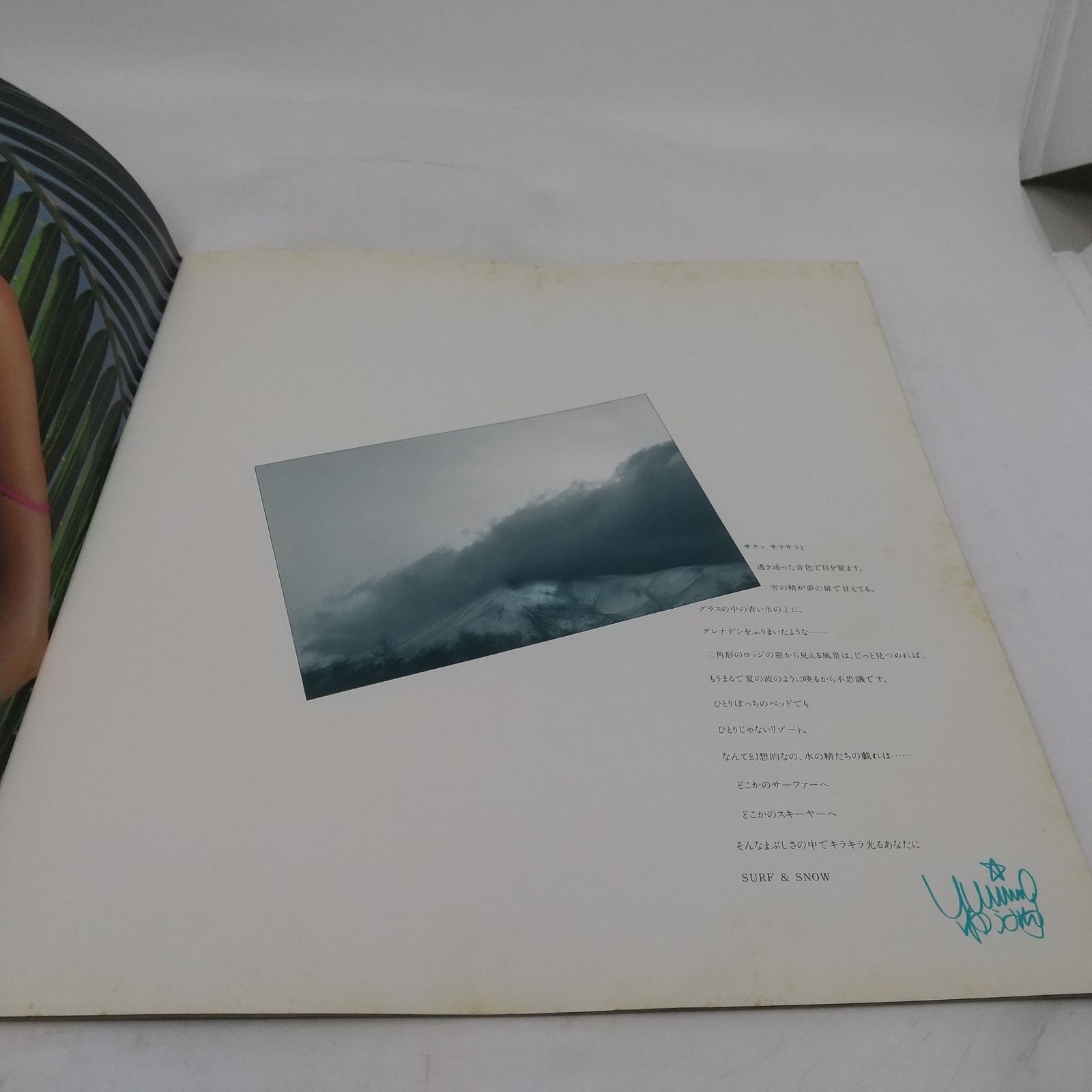 松任谷由実 SURF ＆ SNOW 1980年~81年代 コンサートツアーパンフレット