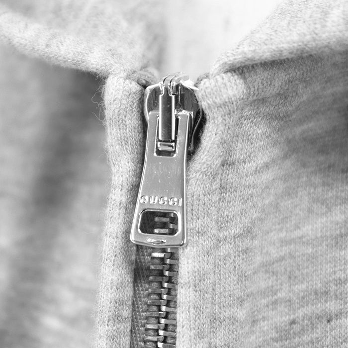 極美品】GUCCI グッチ スウェット サイズ XL メンズ ジップアップ ロゴ 