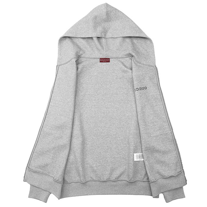 極美品】GUCCI グッチ スウェット サイズ XL メンズ ジップアップ ロゴ 