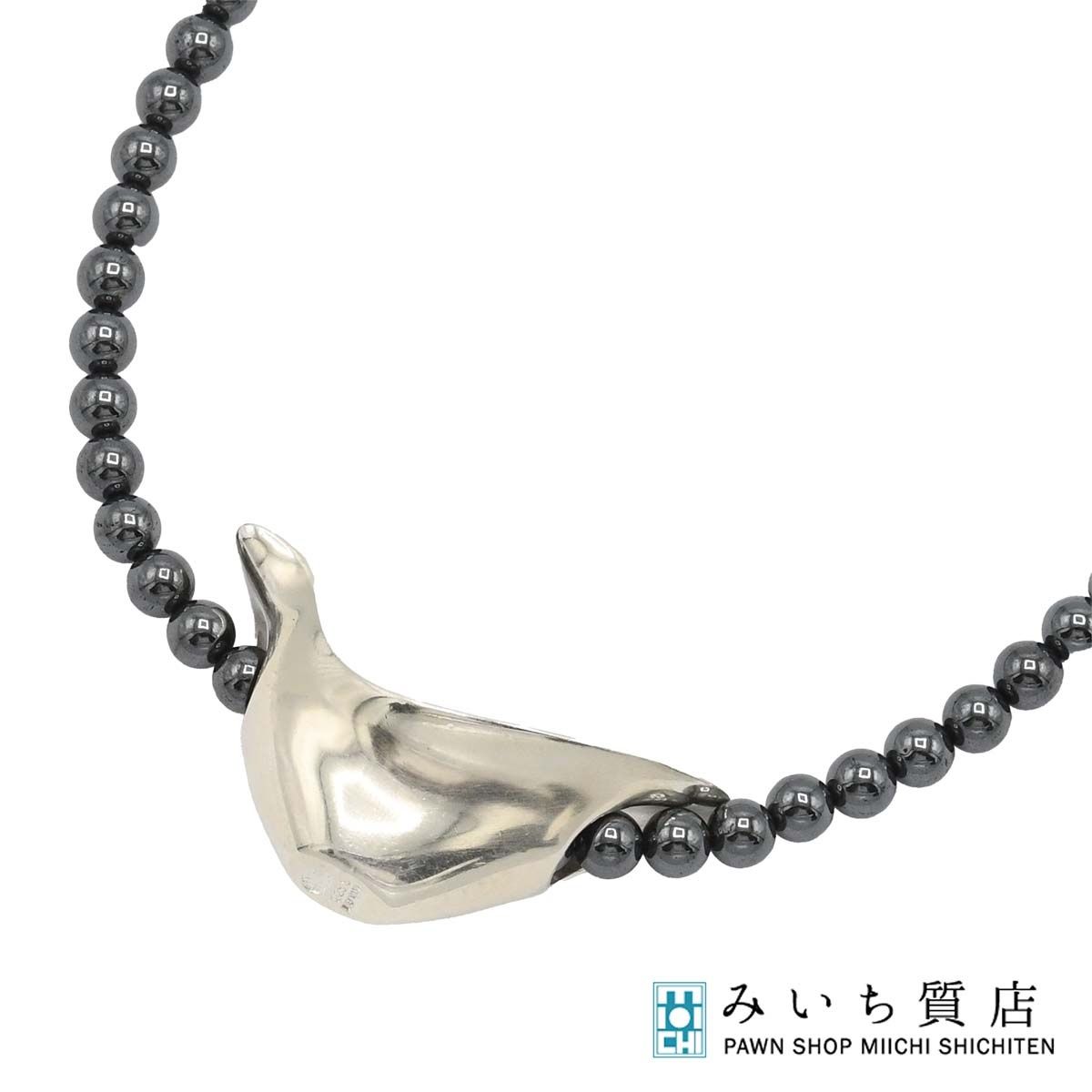 Georg Jensen ハンスハンセン ヘマタイト ネックレス #4506-4 【公式通販】
