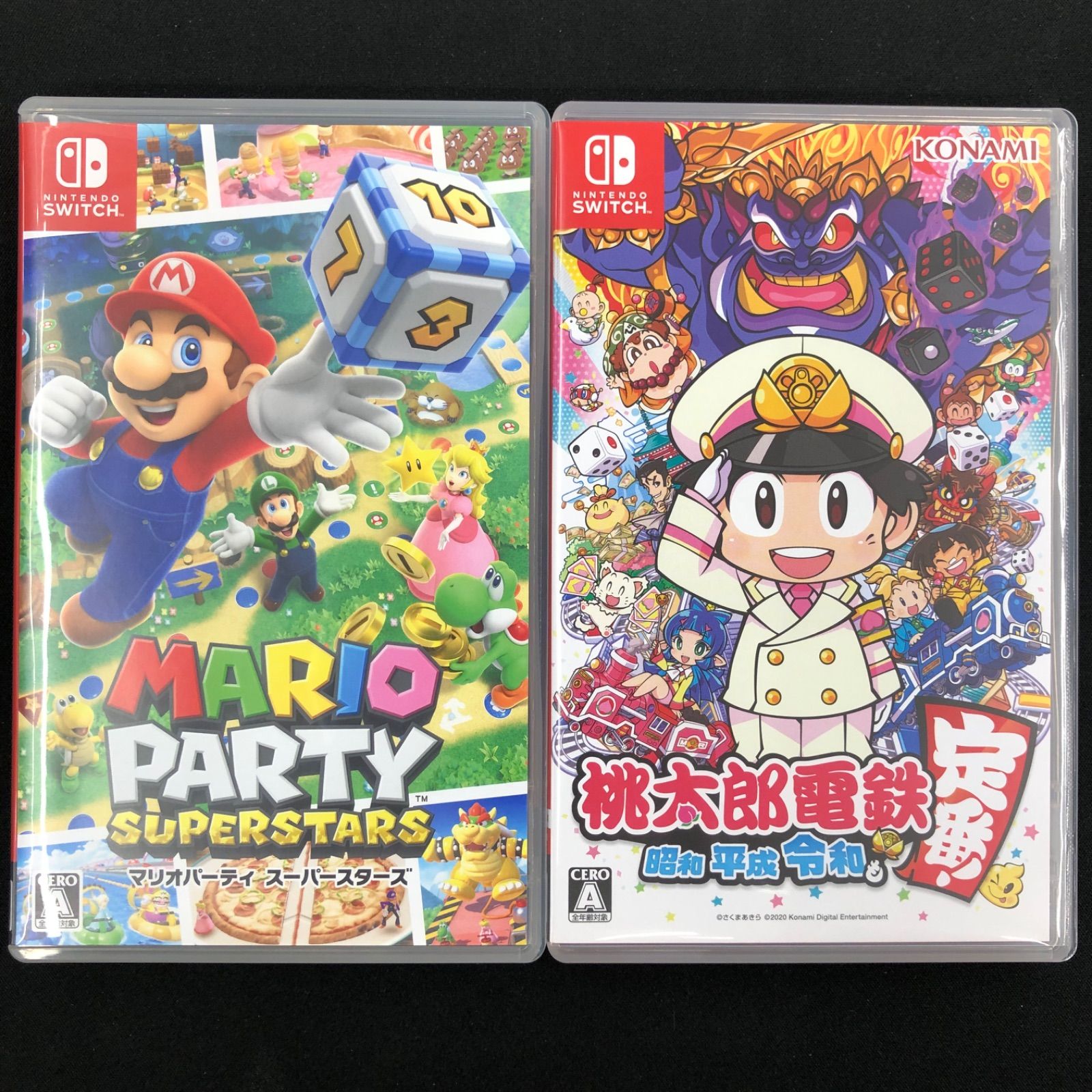 m*i様 switch 桃鉄　マリオパーティ　セット売り 中古 Switch マリオパーティ 桃太郎電鉄 セット - メルカリ