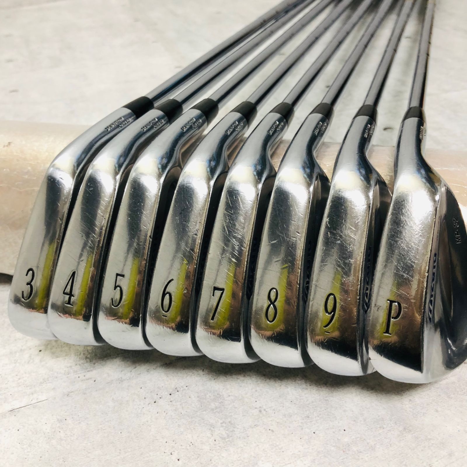 MIZUNO ミズノ MP-32 MP-60 8本 コンボアイアン メンズ ゴルフ クラブ 
