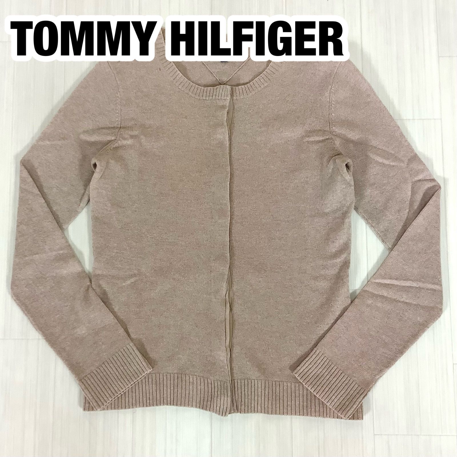 TOMMY HILFIGER トミーヒルフィガー カシミヤ100% カーディガン ニット 