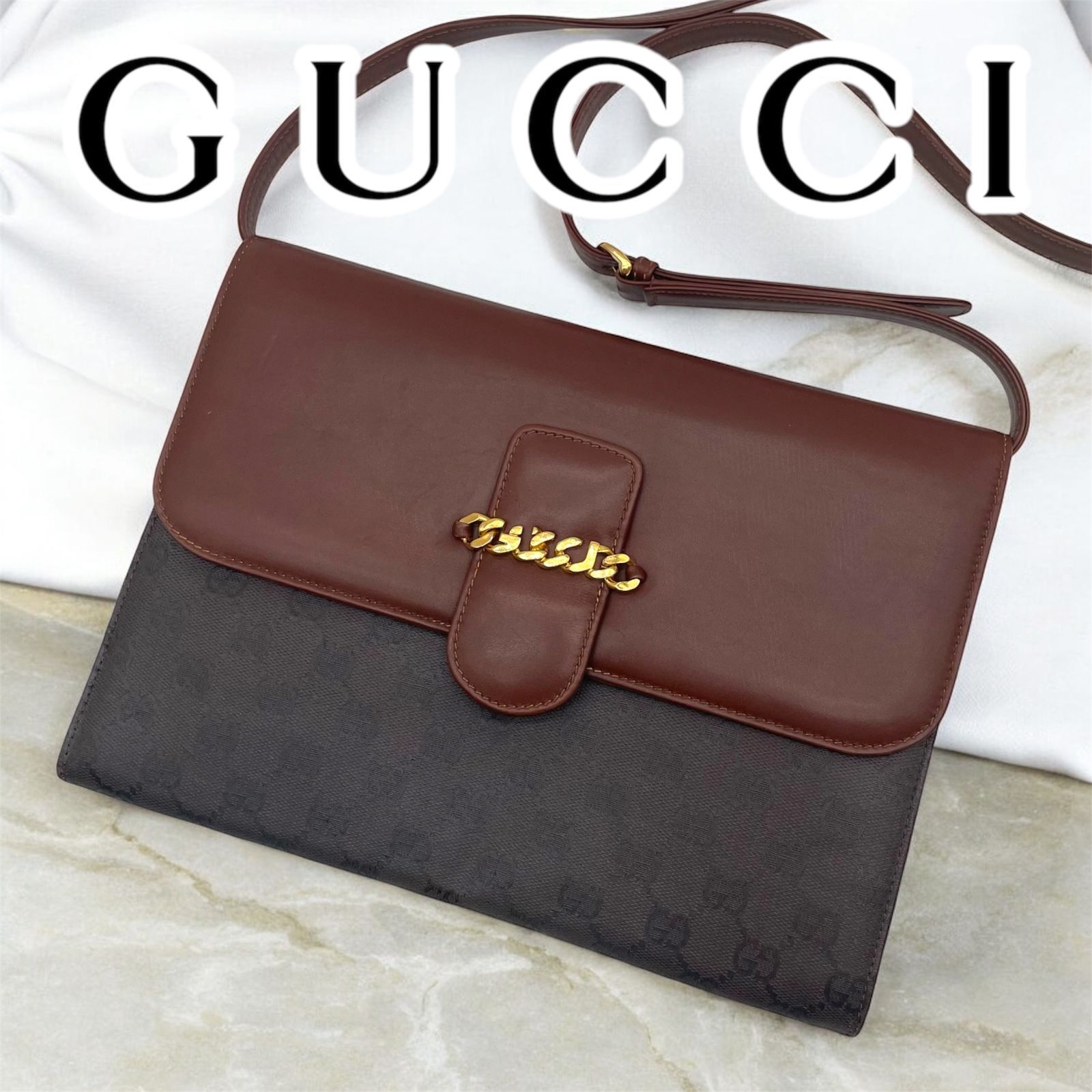 GUCCI グッチ ショルダーバッグ GG 004 109 0253 ヴィンテージ