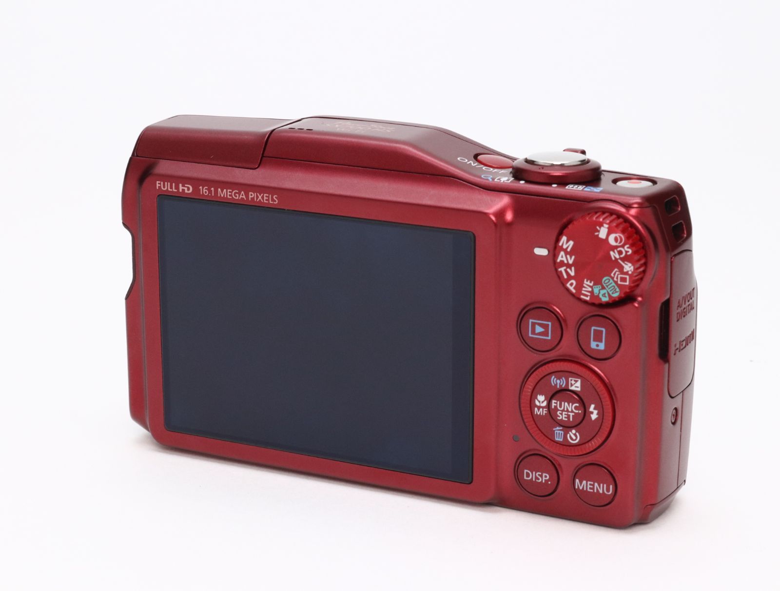 AB- (良品) Canon キヤノン PowerShot SX700 HS レッド 初期不良返品 