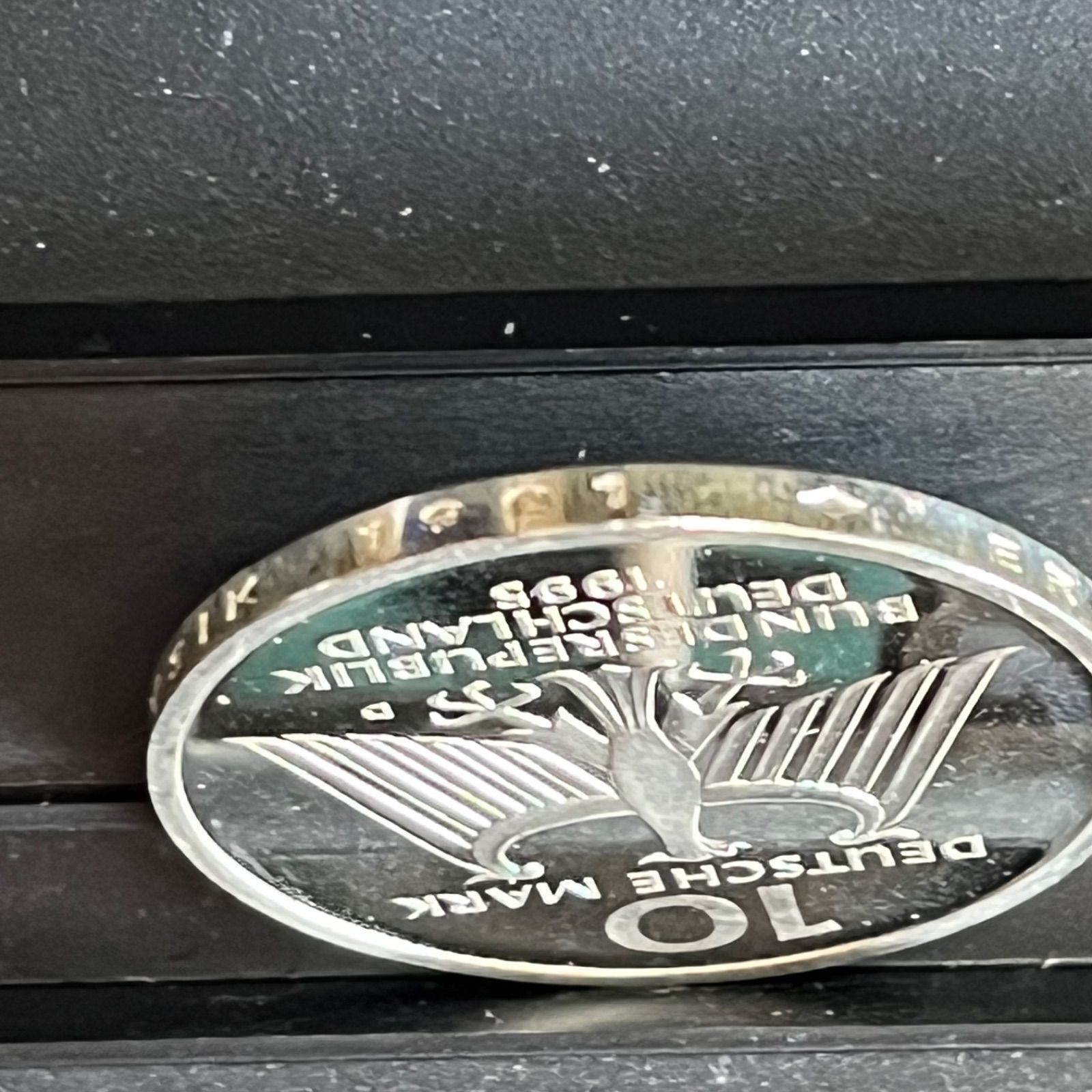 銀貨】1995年 ドイツ連邦共和国 10マルク レントゲン X線発見100周年