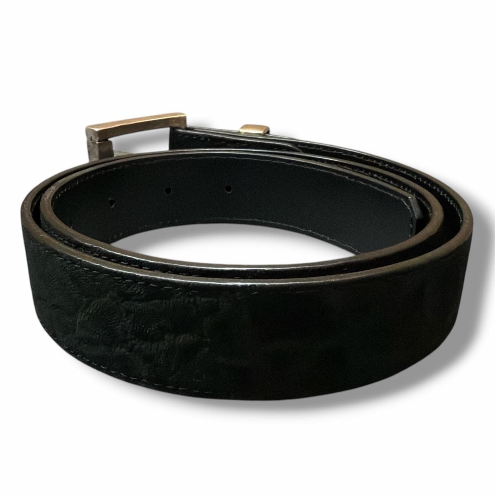 ISAMU KATAYAMA BACKLASH レザーロングベルト 参考上代53900円 ISAMUKATAYAMA BACKLASH ELEPHANT ROLLER-BUCKLE BELT