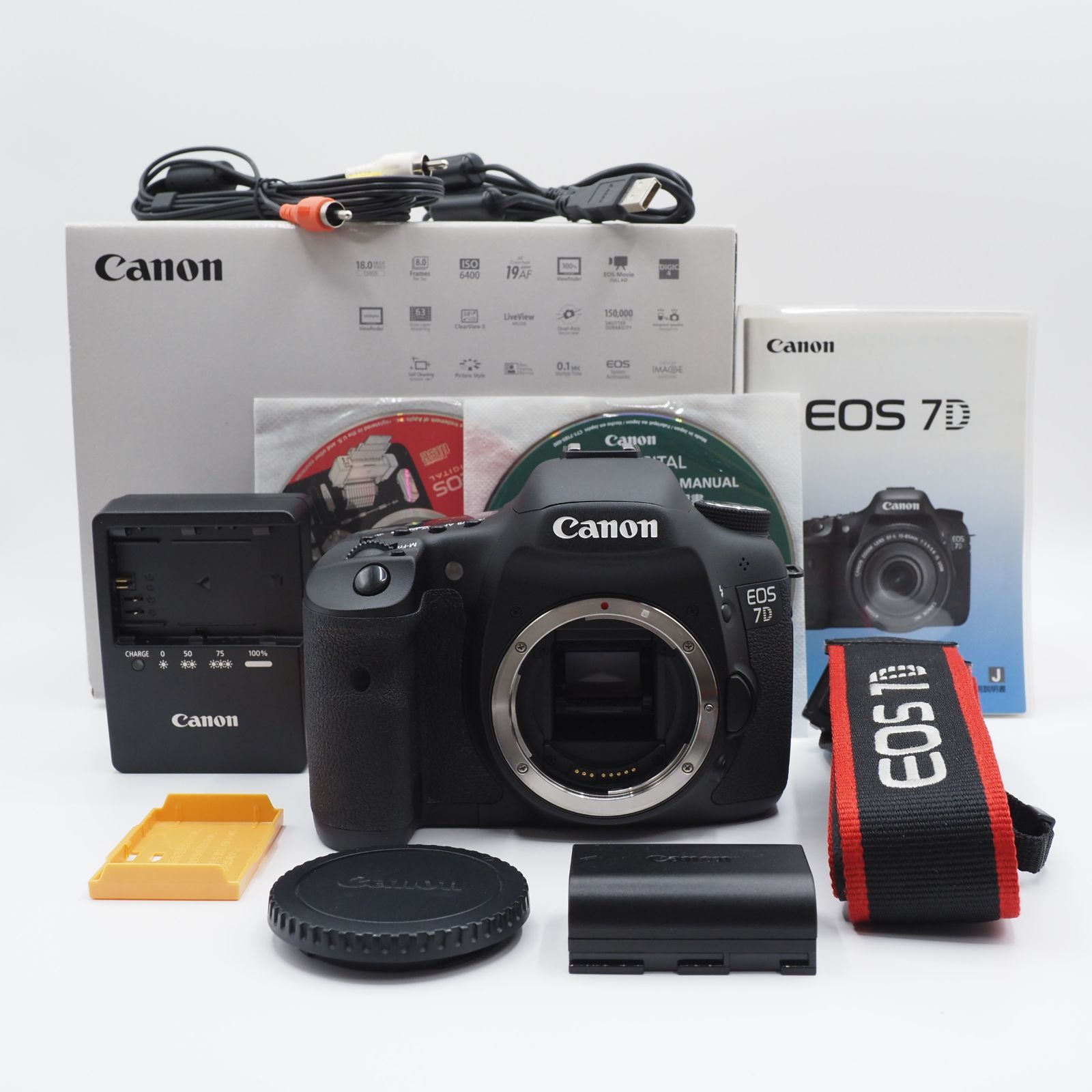 カメラ Canon EOS 7D 望遠レンズセット 付属品多数！