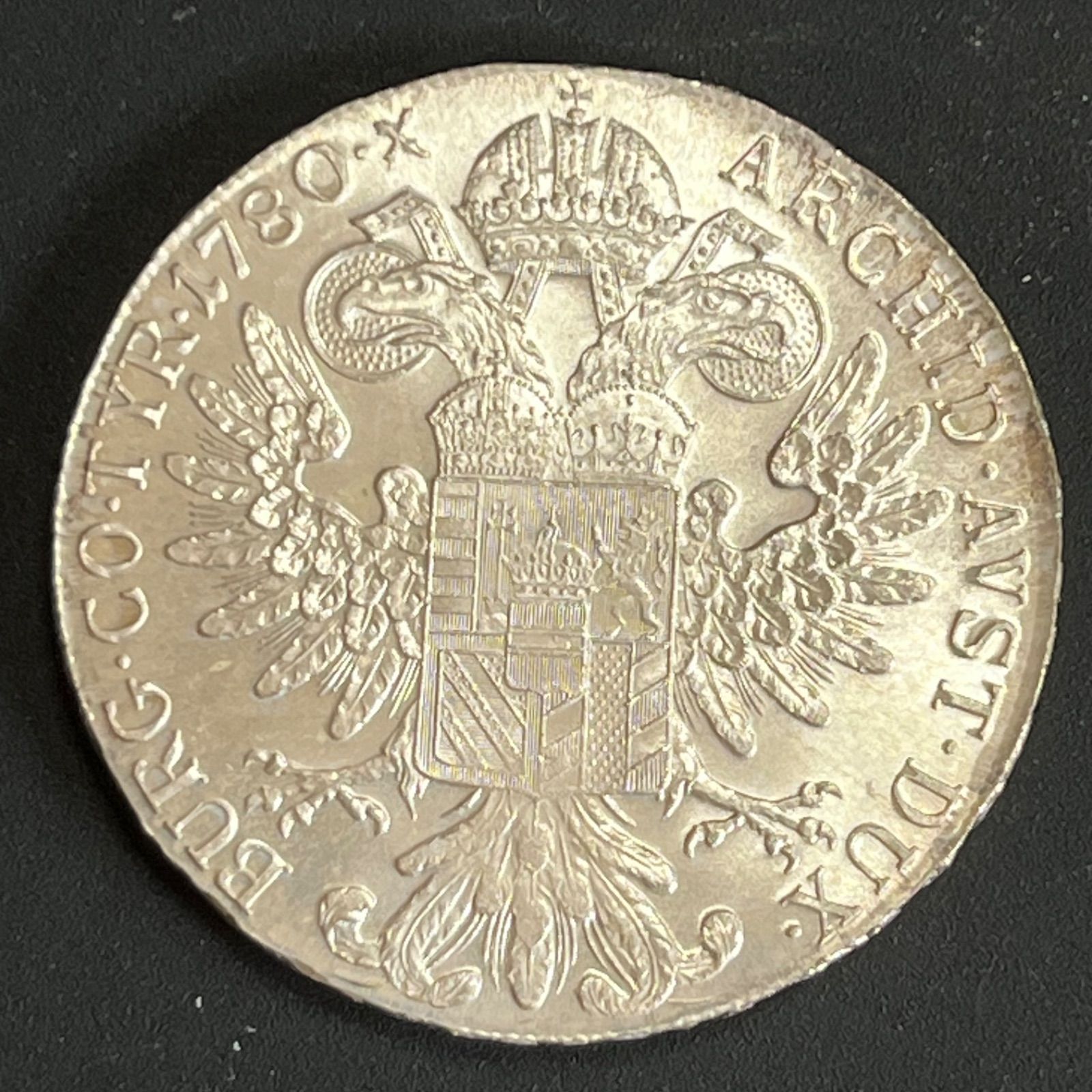 銀貨】1780銘 オーストリア マリア・テレジア ターラー銀貨 リスト