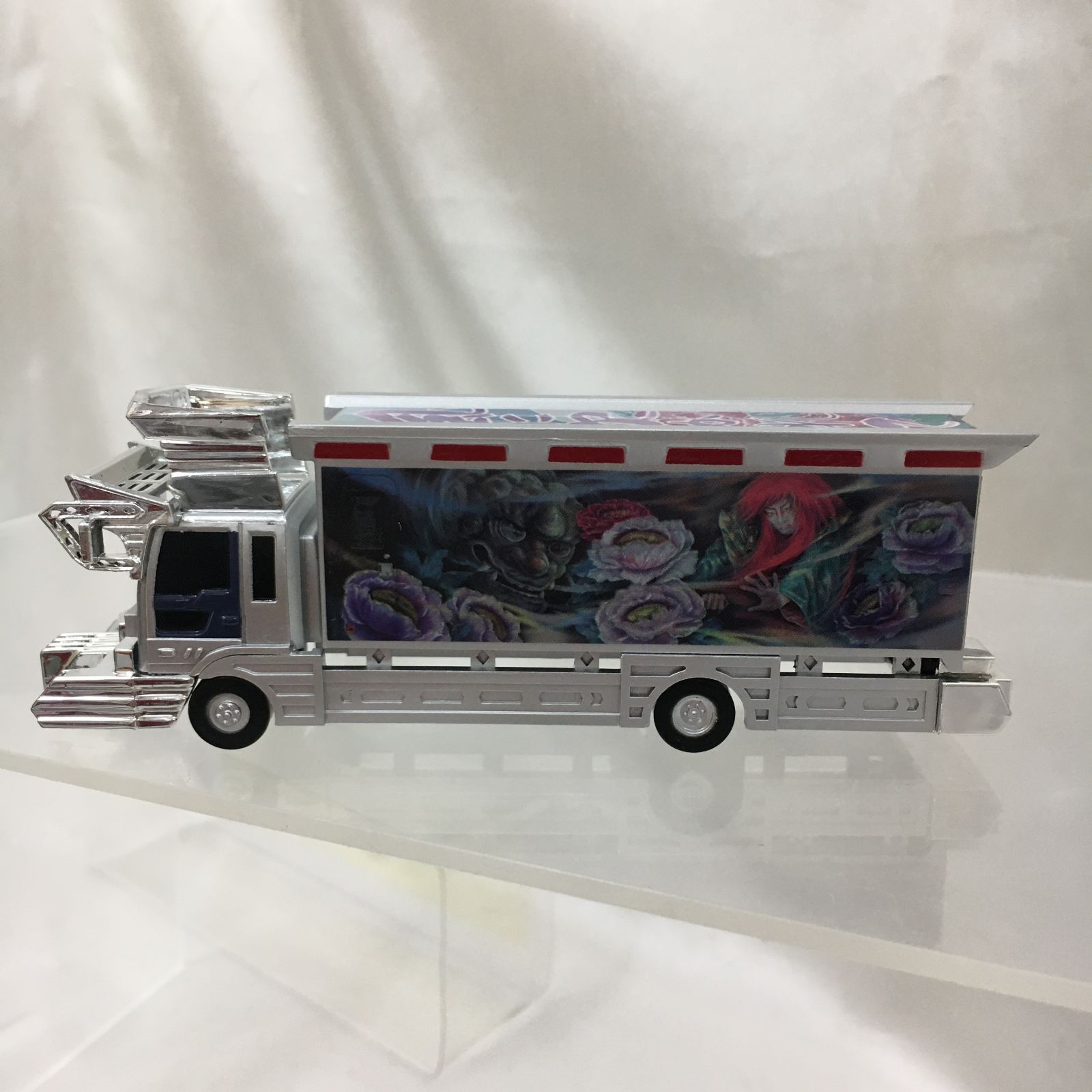三沢店45⁻25⁻0420] デコトラ 芸術丸 限定品 JALECO 1/50 ミニカー 関口