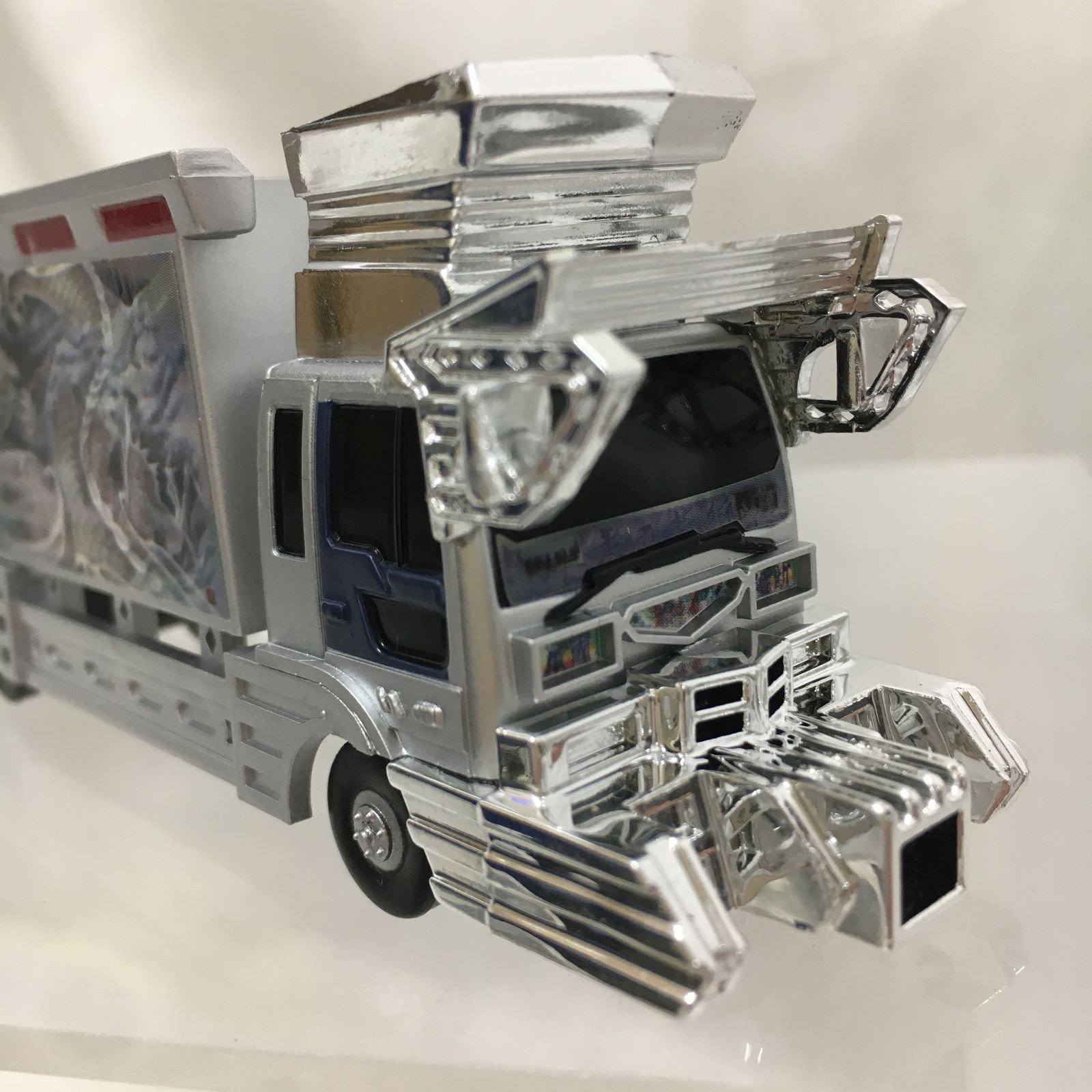 デコトラ　1/50 芸術丸　限定品 三沢店45⁻25⁻0420] デコトラ 芸術丸 限定品 JALECO 1/50 ミニカー 関口