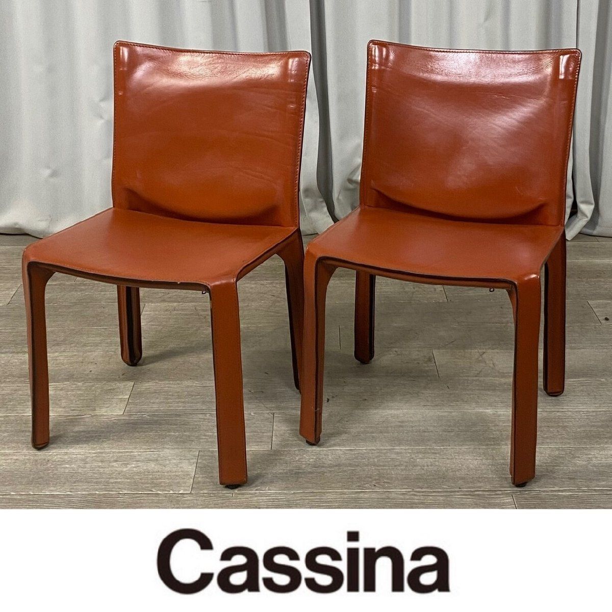GU10 Cassina CAB 412 カッシーナ ダイニング チェア2脚セット 本革/神奈川県秦野市/M9