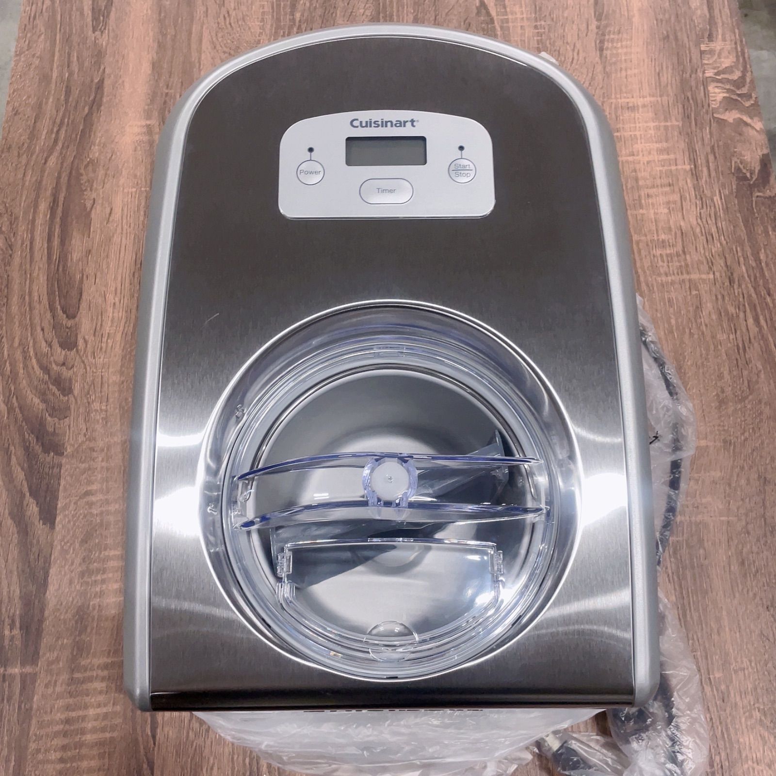 Cuisinart アイスクリームメーカー 電圧変換器付き 楽天市場】クイジナート ジェラート＆アイスクリームメーカー