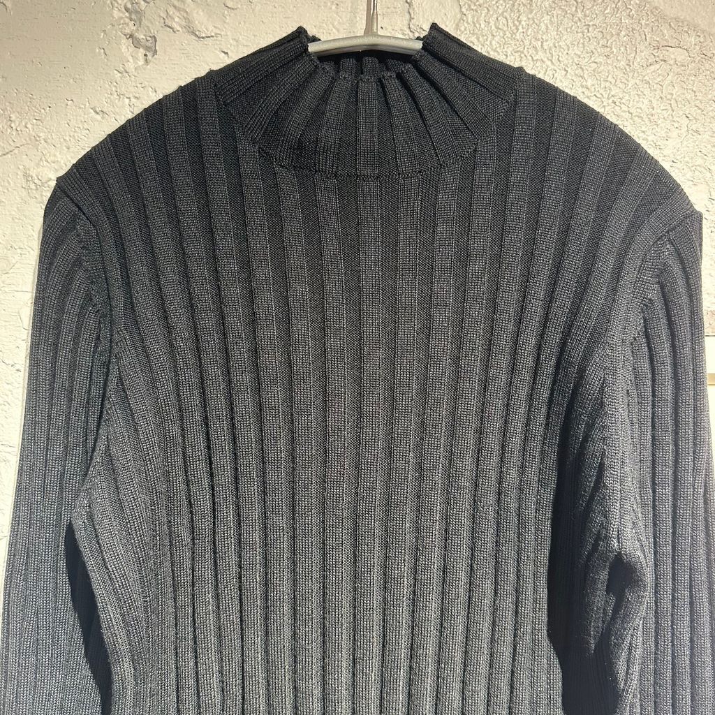 Sefr セファー 22AW Mock neck Rib Sweater モックネックニット 