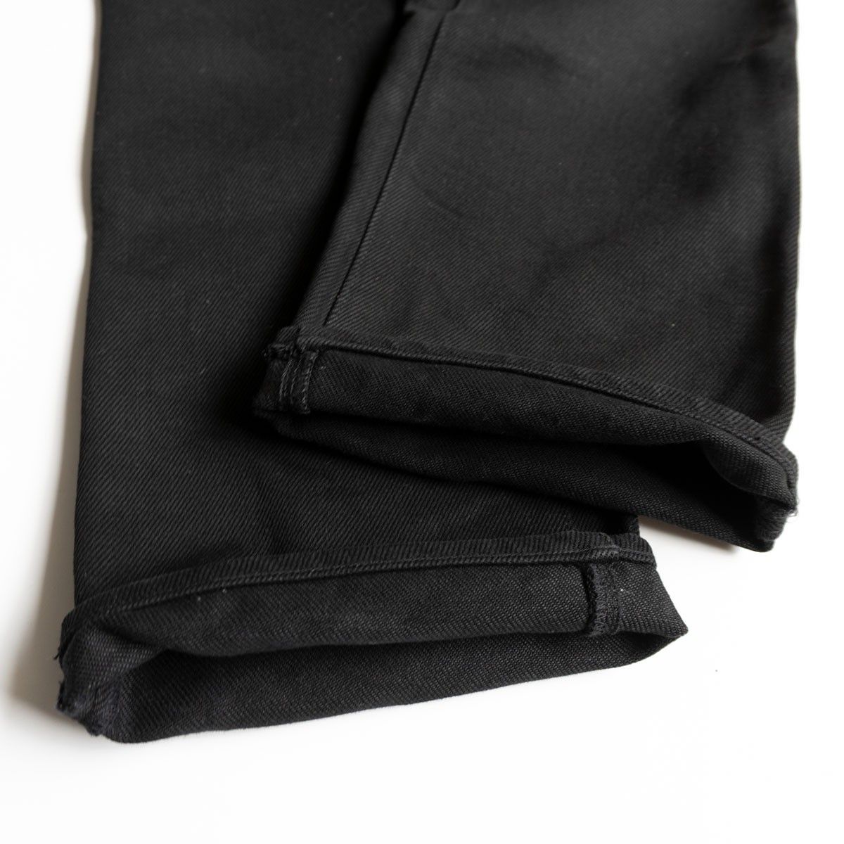 美品】IRON HEART【21oz 黒鎧 デニム ストレート】W34 ブラックデニム