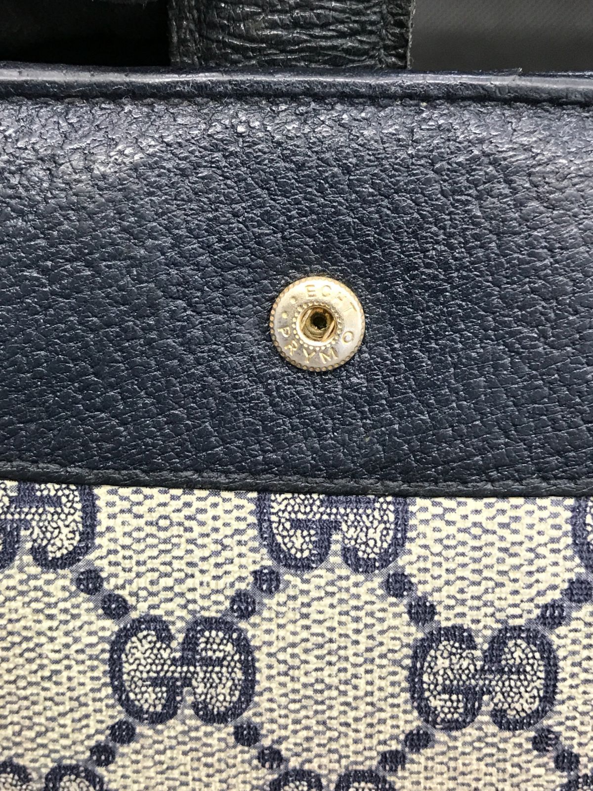 GUCCI オールドグッチ 二つ折り財布 シェリーライン GGスプリーム