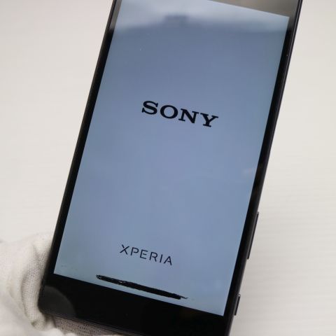 美品 au SOV32 Xperia Z5 ブラック 即日発送 スマホ AU SONY 本体 白