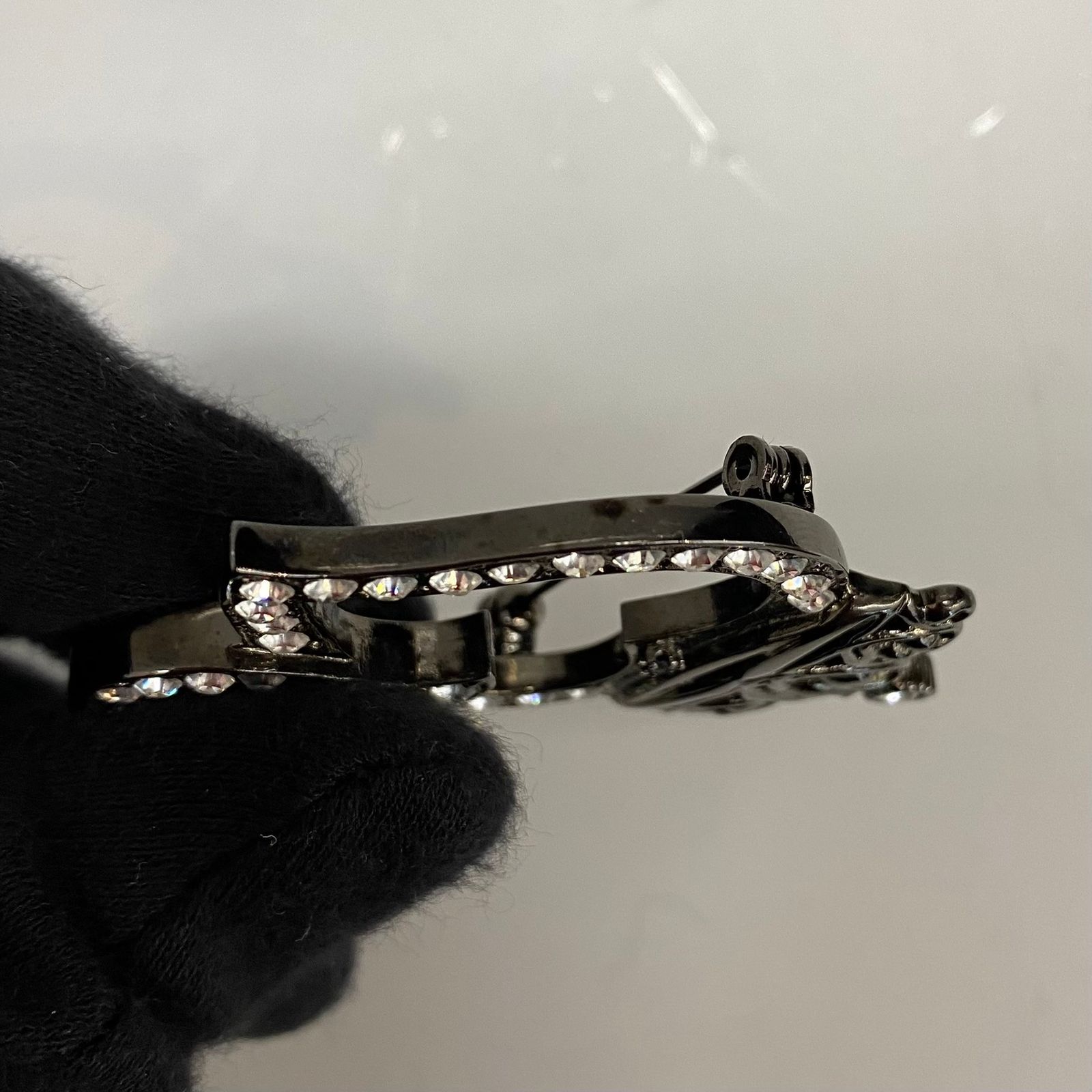 ナンバーナイン カート期 ハート涙 ブローチ 2個セット