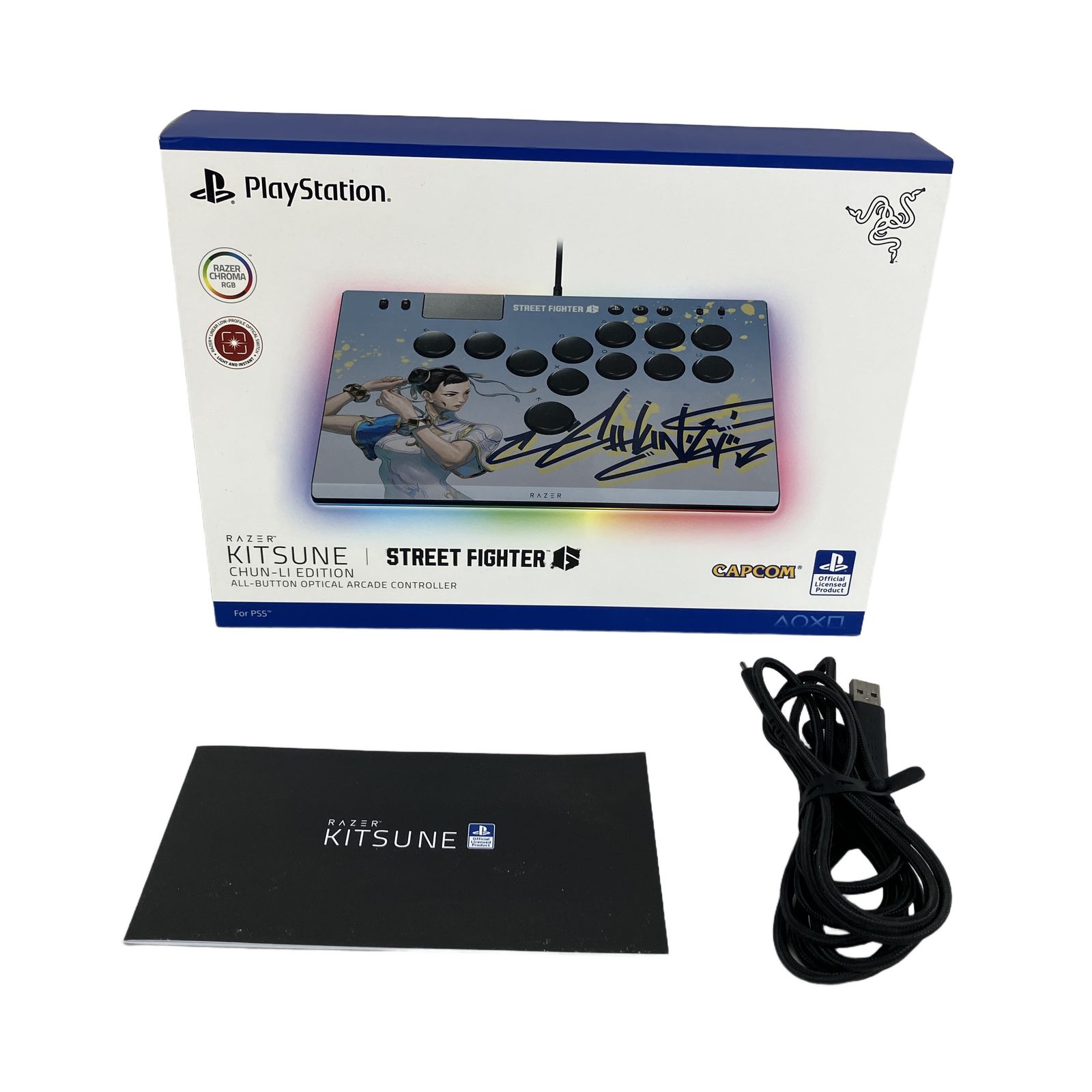 Razer Kitsune SF6 Chun-Li Edition アケコン PS5 PC 中古 - メルカリ