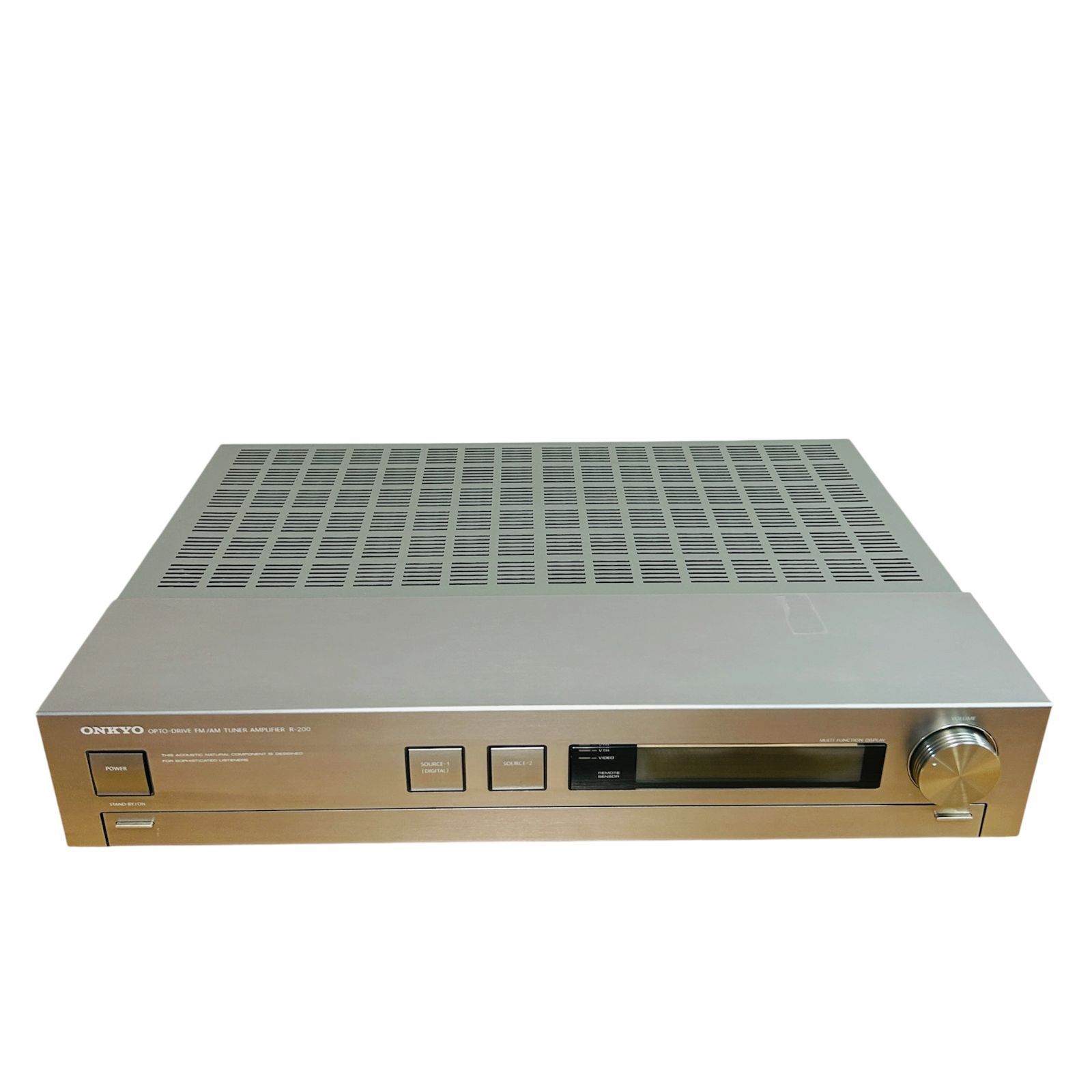 現状品】ONKYO オンキョー チューナーアンプ R-200 - メルカリ
