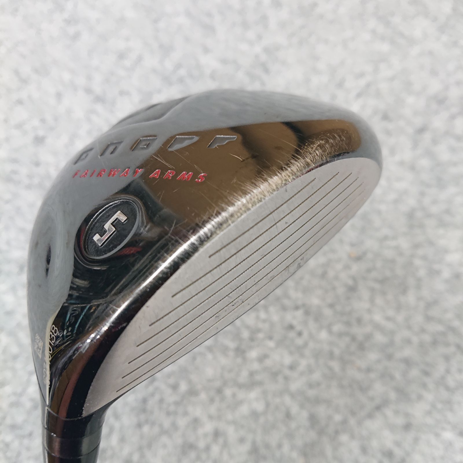 オノフ 2017 FAIRWAY ARMS クロ 5W 18° SMOOTH KICK MP-617F (S
