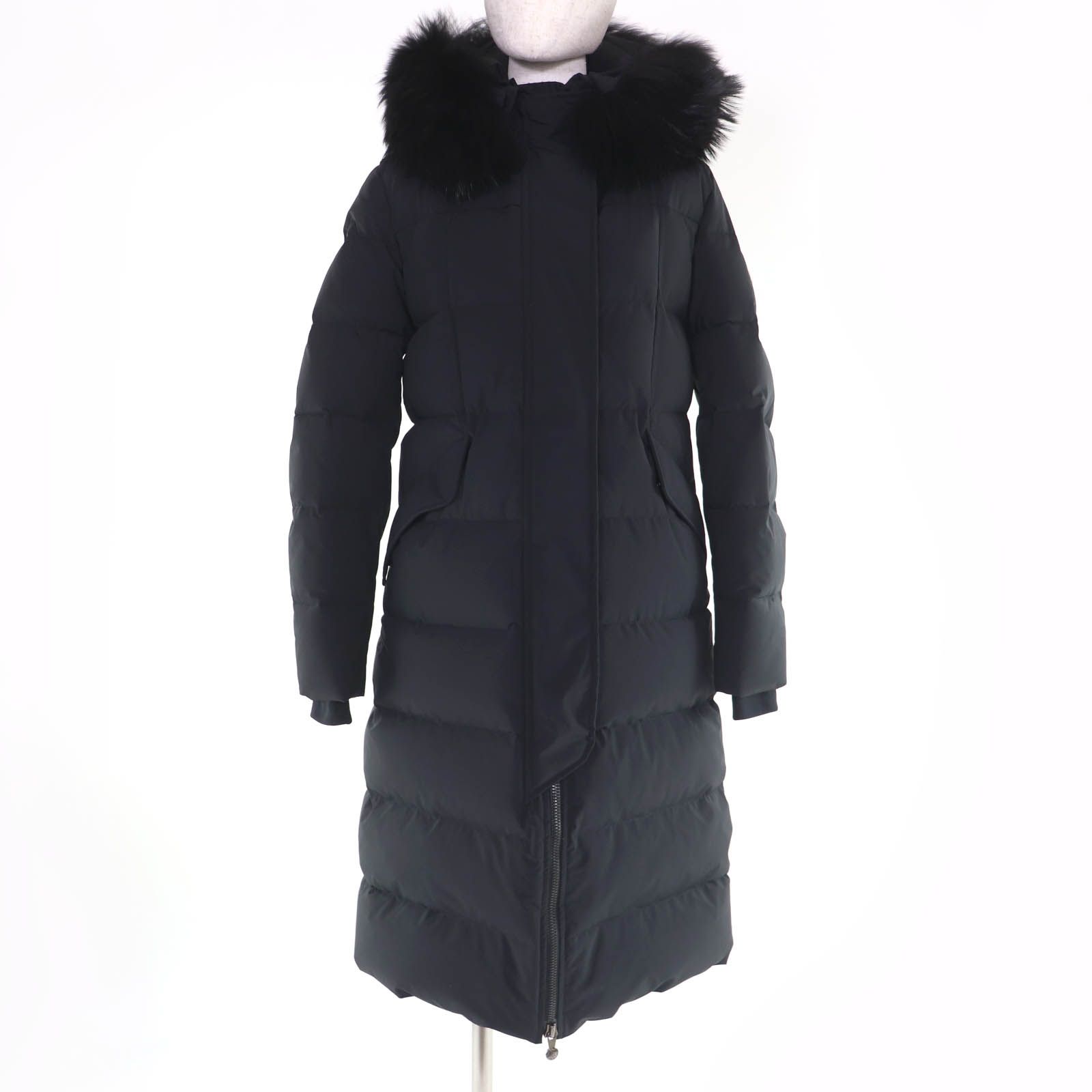 極美品☆Pyrenex ピレネックス DEYTI ラクーンファー・フード付 ZIP UP 