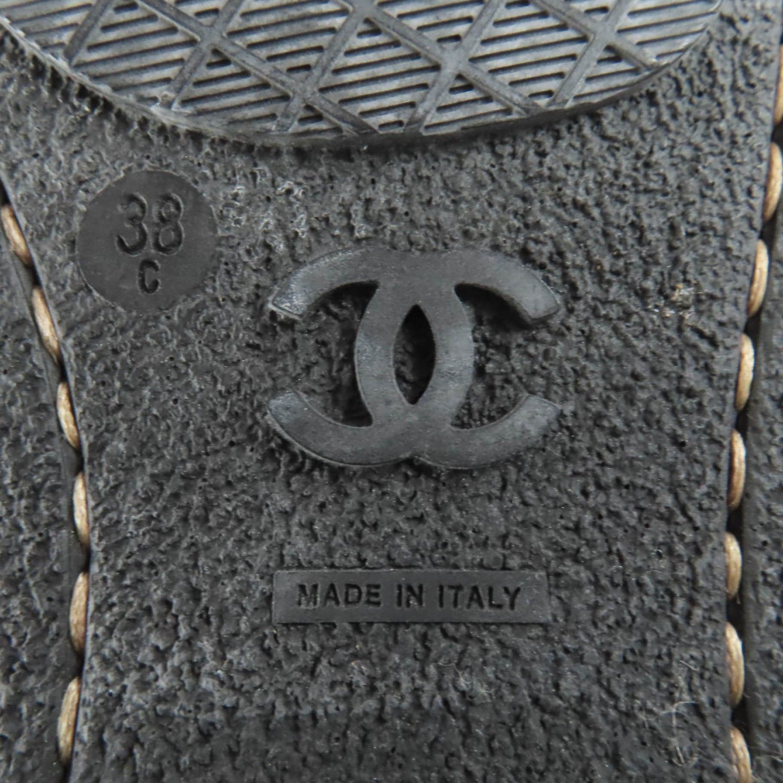 極美品☆CHANEL シャネル G29132 ココマーク レースアップ レザー 