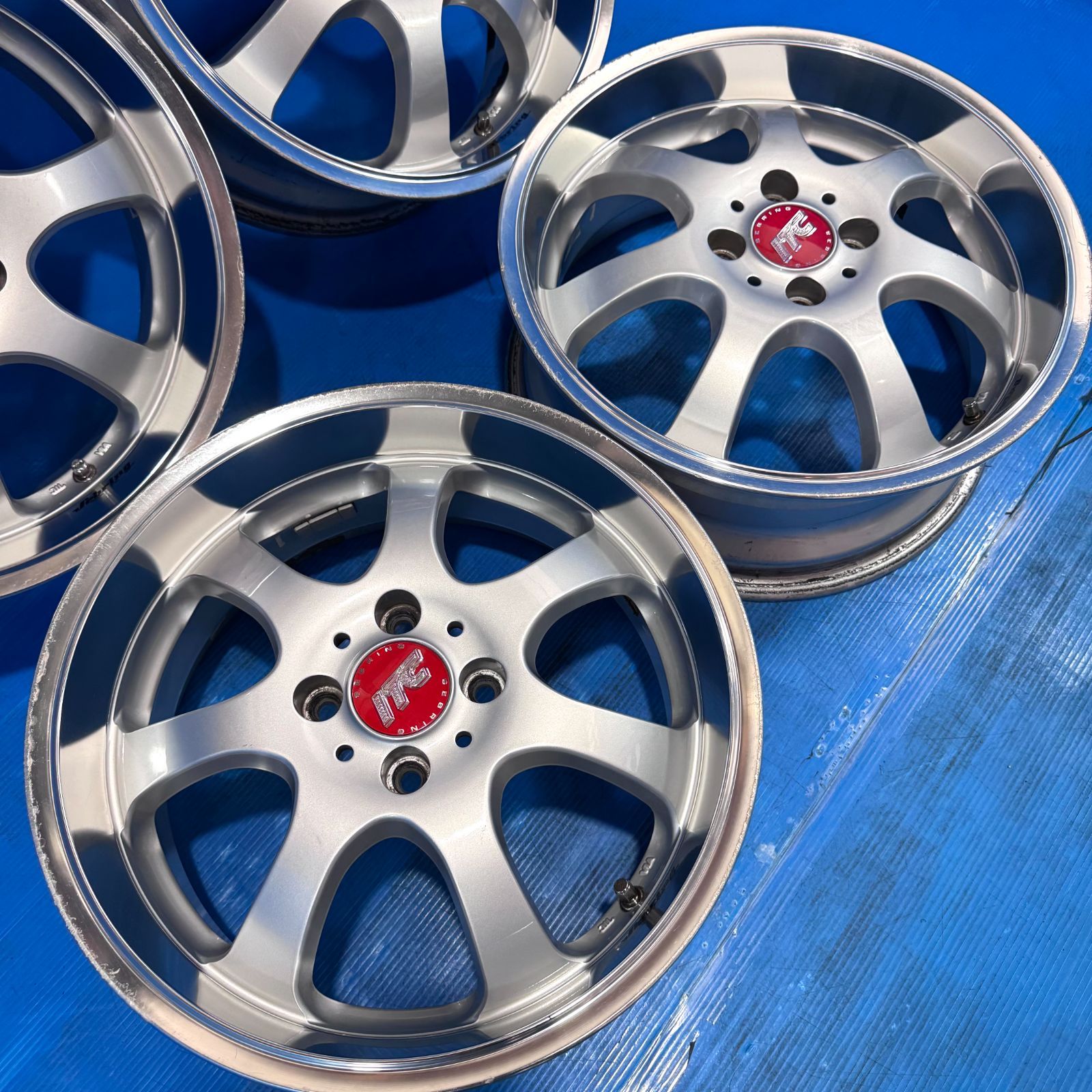 RAYS セブリング ITC SPORT 16インチ 6.5J+53 4H100 4本 曲がりなし