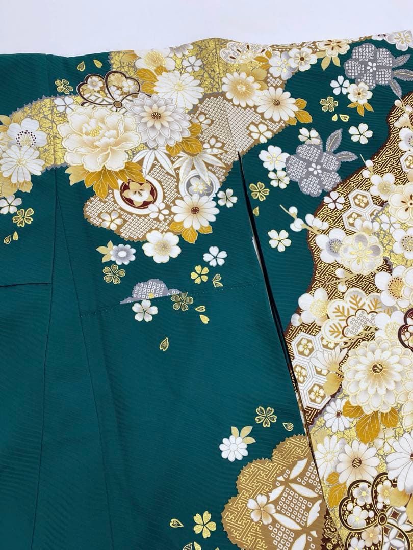 火杜様専用 振袖 豪華 金駒 金彩 紋意匠 身丈 168cm 撥水加工済 【公式 