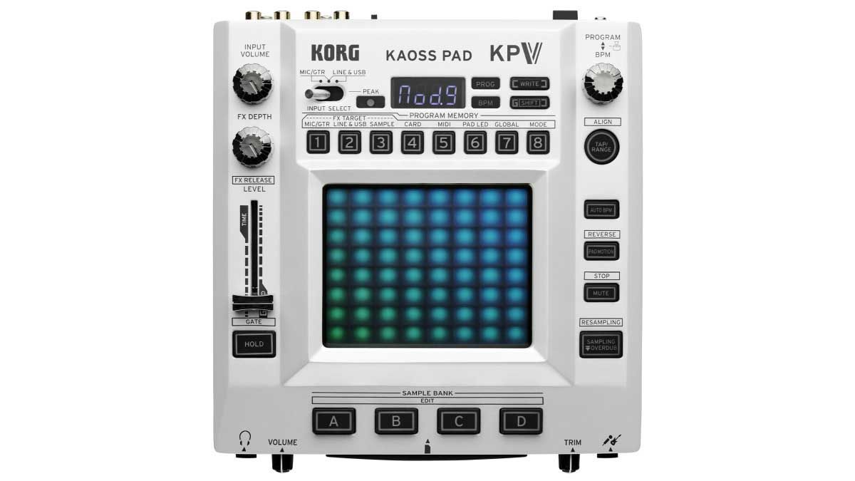 新品 Korg KAOSS PAD KPV タッチが、表現へと進化する