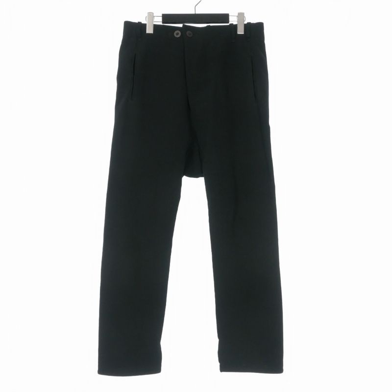 Boris BORIS BIDJAN SABERI 23SS P3 DROP CROTCH SARUEL PANTS XS BLACK BLACK F1602B