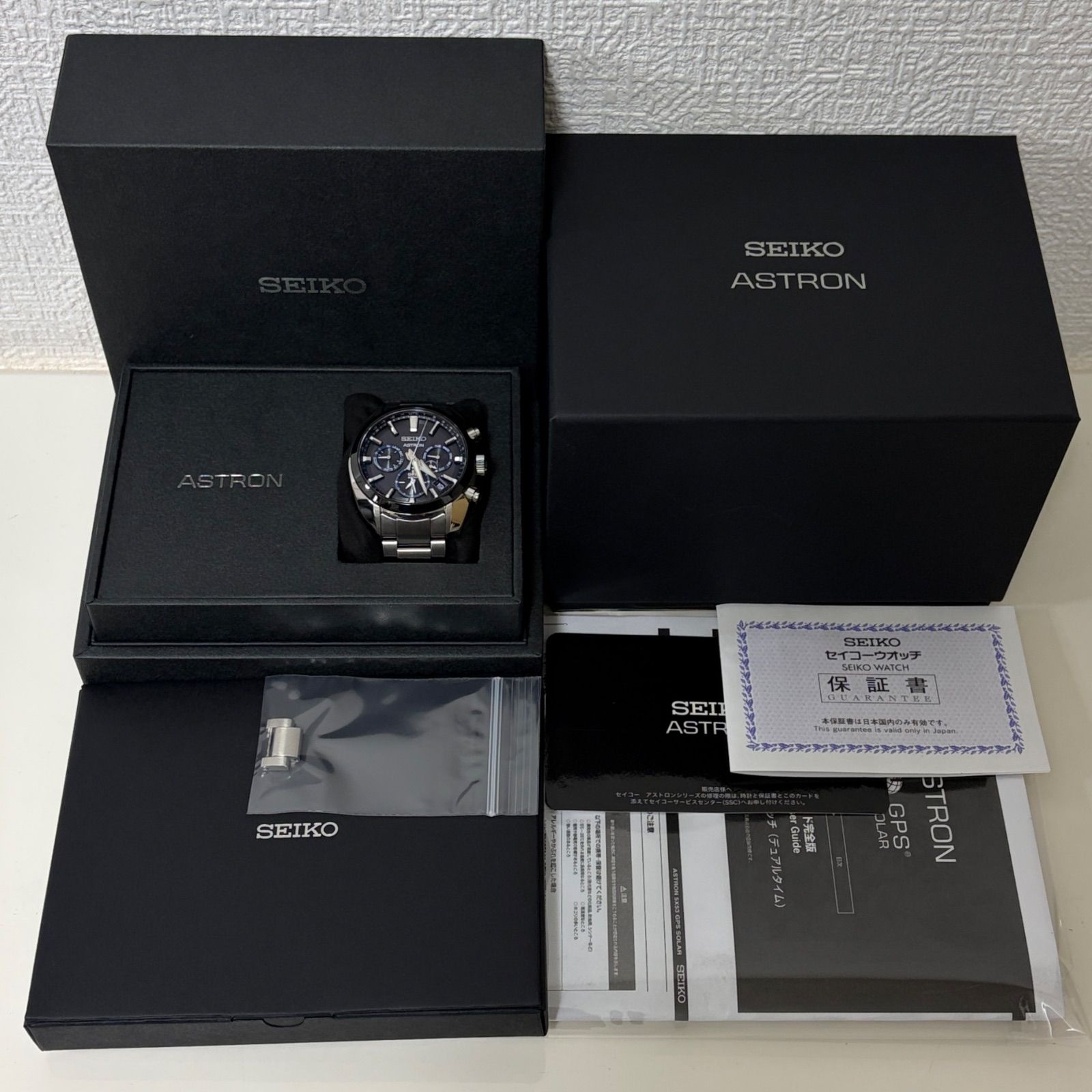 T831）美品 正常稼働 SEIKO セイコー GPSソーラー ASTRON アストロン 