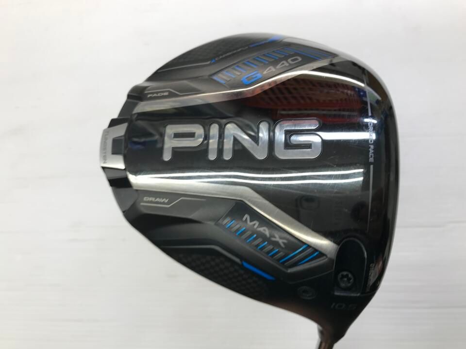 ピン G440 MAX TOUR 2.0 CHROME 65 Sフレックス ドライバー 中古【最短