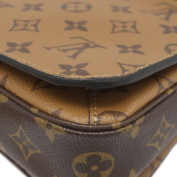 ルイヴィトン LOUIS VUITTON 2WAYバッグ ポシェット メティス MM モノグラムキャンバス モノグラムリバースキャンバス モノグラムリバース ゴールド金具 茶 M44876 RFID【中古】 ルイヴィトン LOUIS VUITTON 2WAYバッグ ポシェット メティス MM