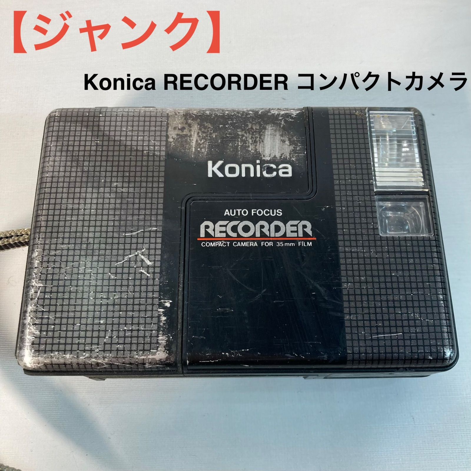 ジャンク】Konica RECORDER コンパクトカメラ - メルカリ