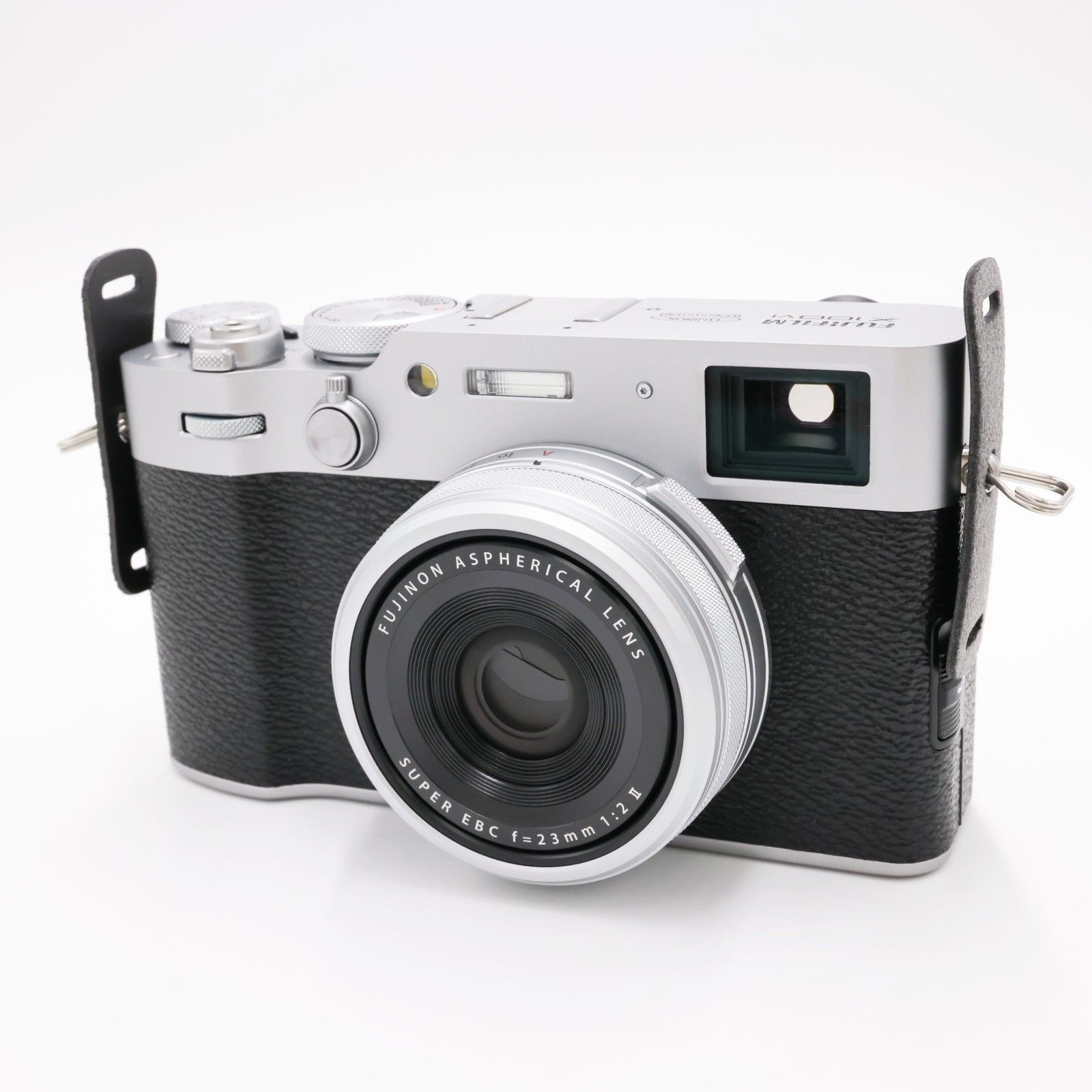 中古-美品| FUJIFILM X100VI シルバー Ver.1.21 日本語・英語対応