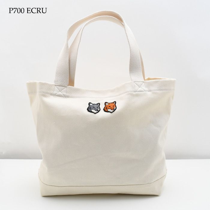 MAISON KITSUNE メゾン キツネ トートバッグ ダブル ボールド
