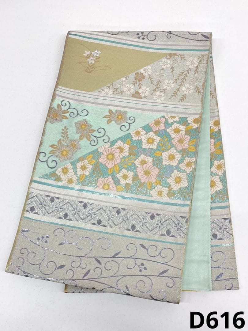 袋帯 辻ヶ花 桜 正絹 六通 D616 - メルカリ